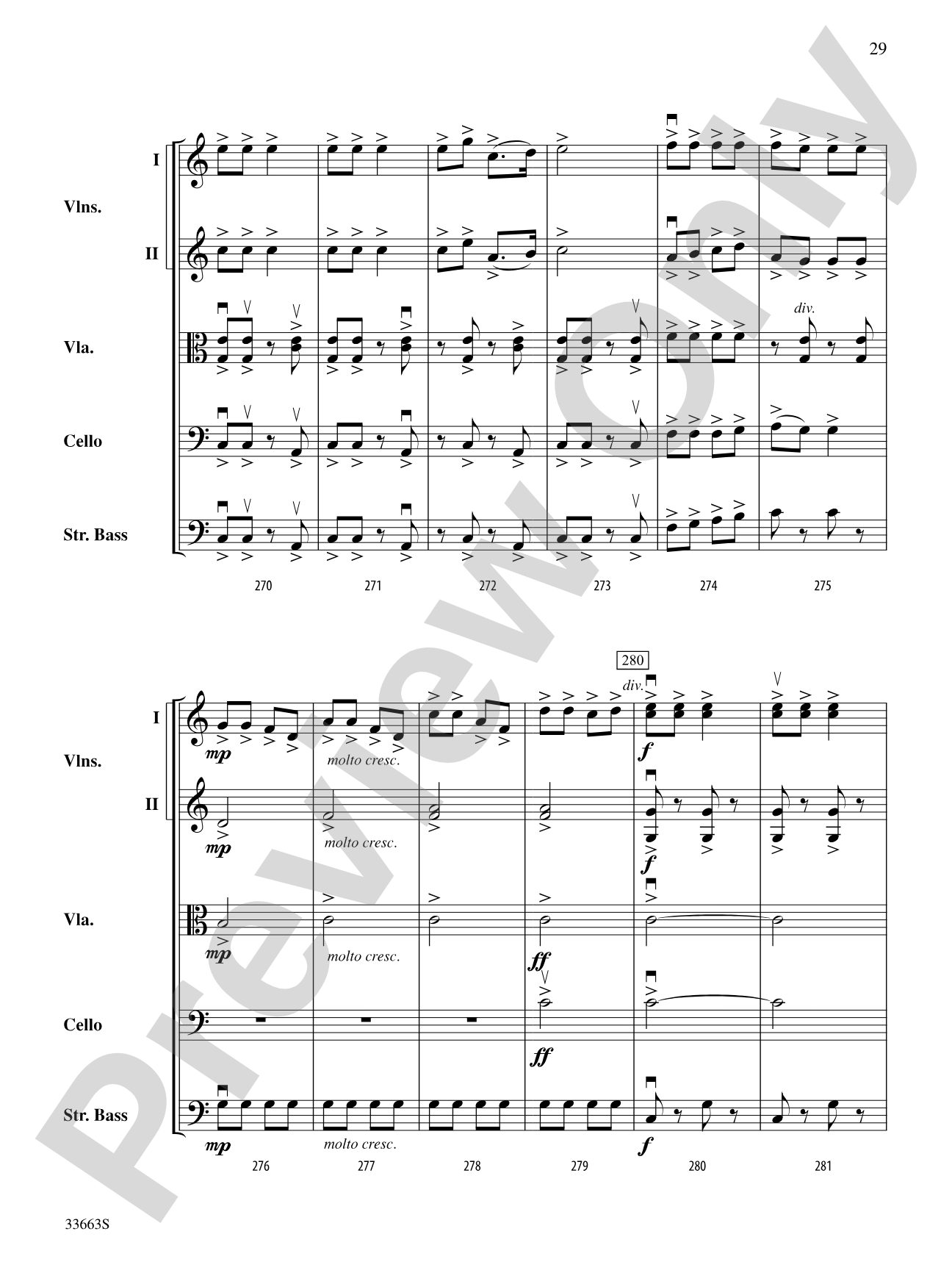 A Christmas Festival: String Orchestra Conductor Score & Parts