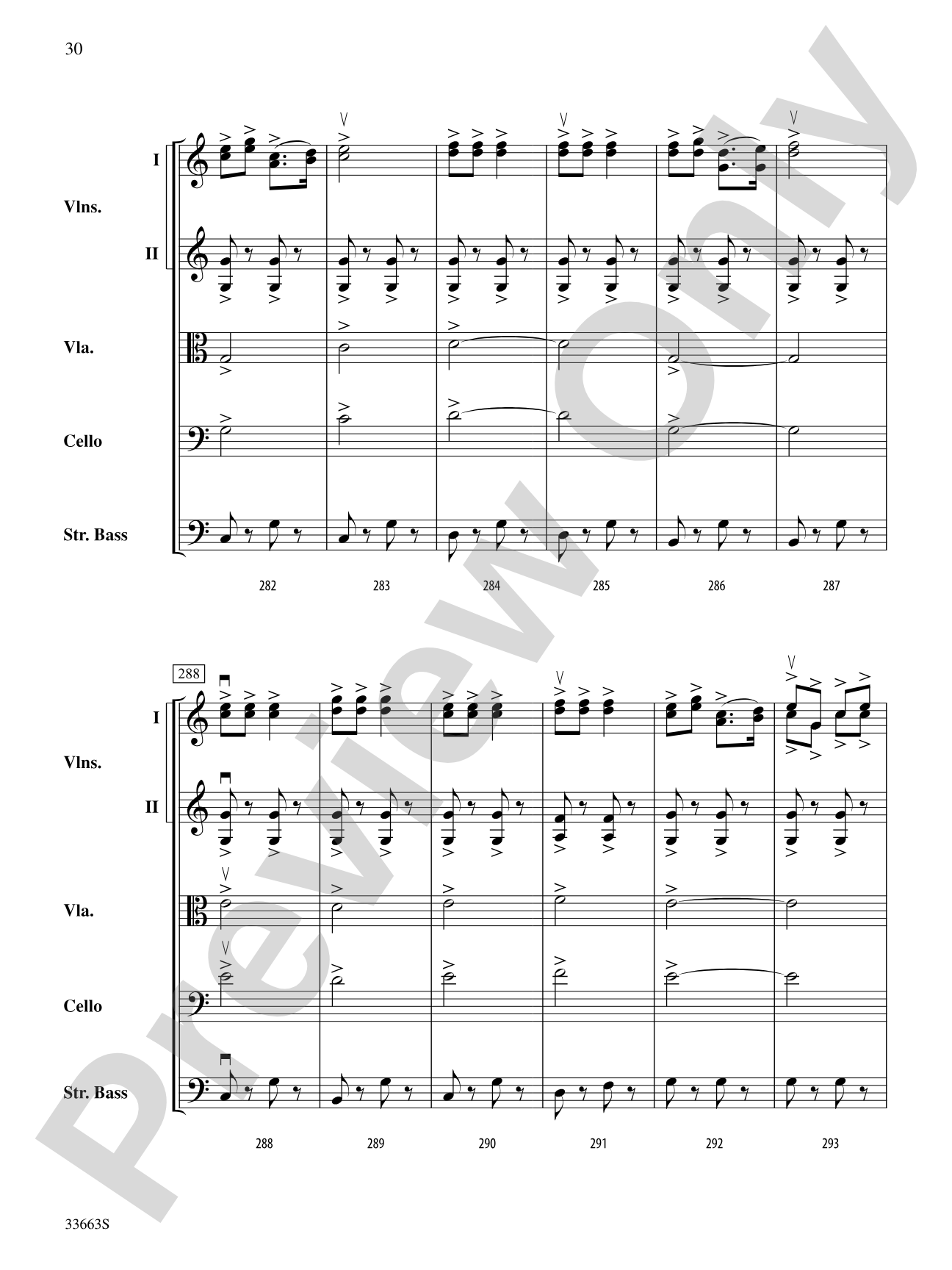 A Christmas Festival: String Orchestra Conductor Score & Parts