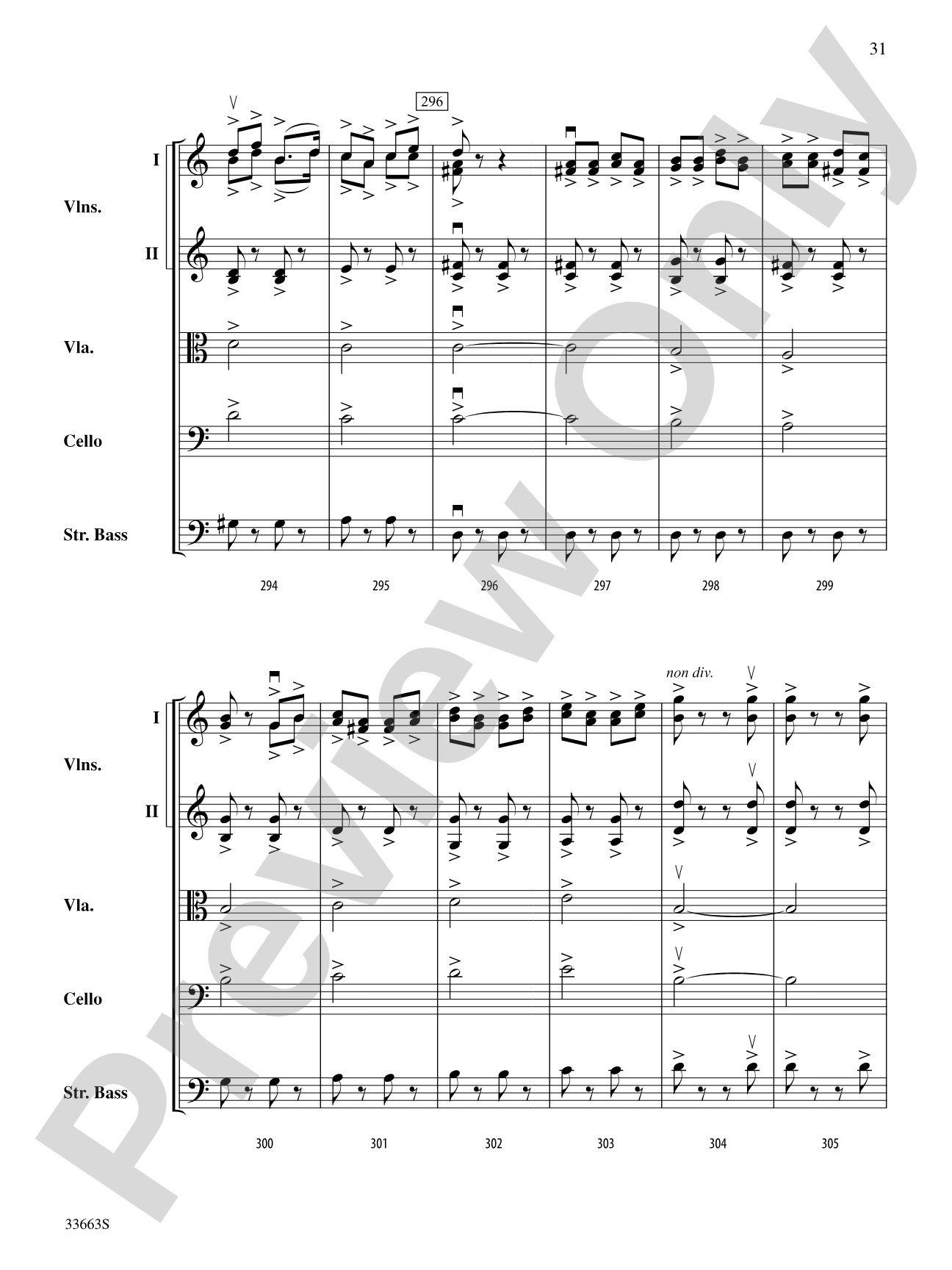 A Christmas Festival: String Orchestra Conductor Score & Parts