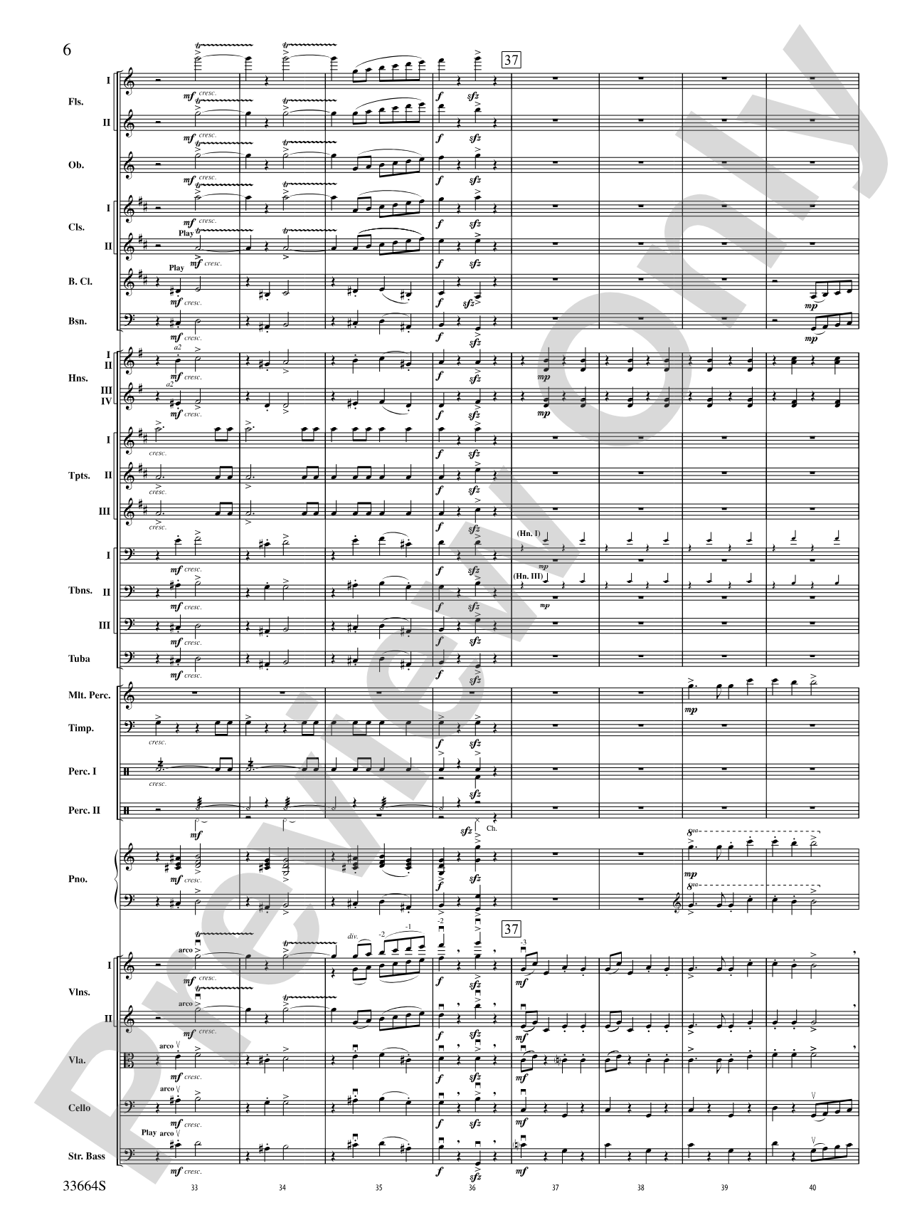 Parade of the Wooden Soldiers: Full Orchestra Conductor Score & Parts