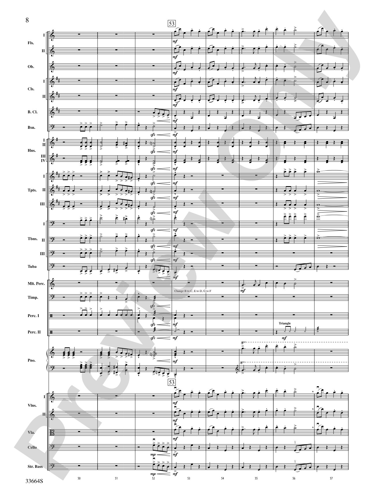 Parade of the Wooden Soldiers: Full Orchestra Conductor Score & Parts