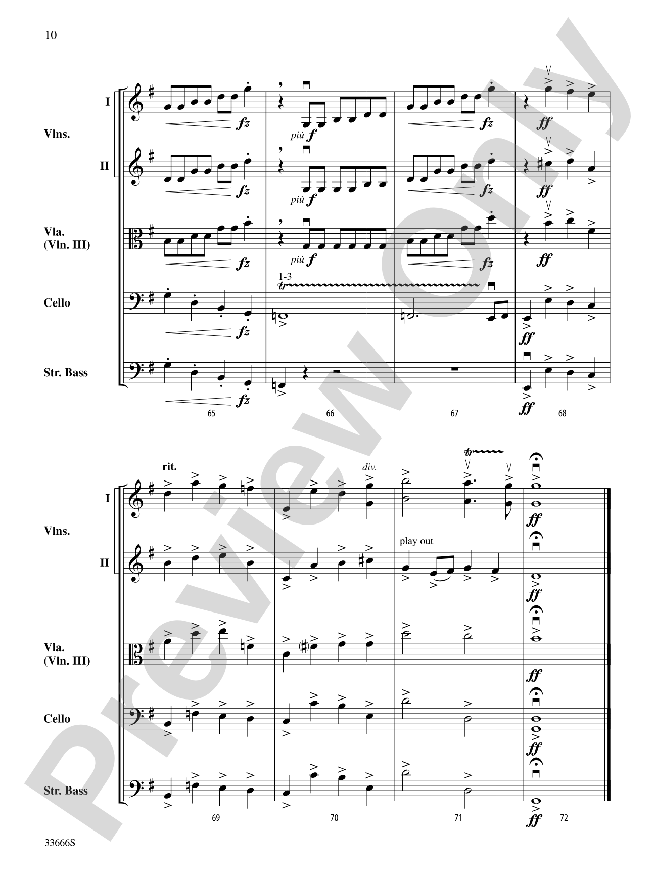 Prelude to the Holberg Suite: String Orchestra Conductor Score & Parts