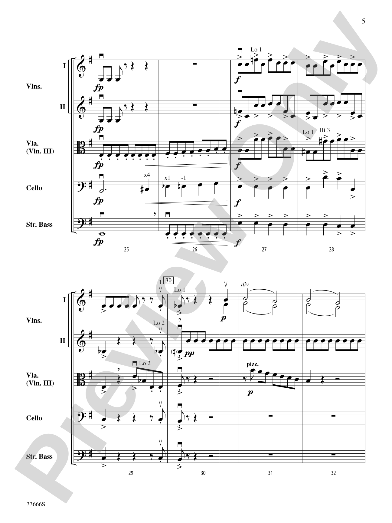 Prelude to the Holberg Suite: String Orchestra Conductor Score & Parts