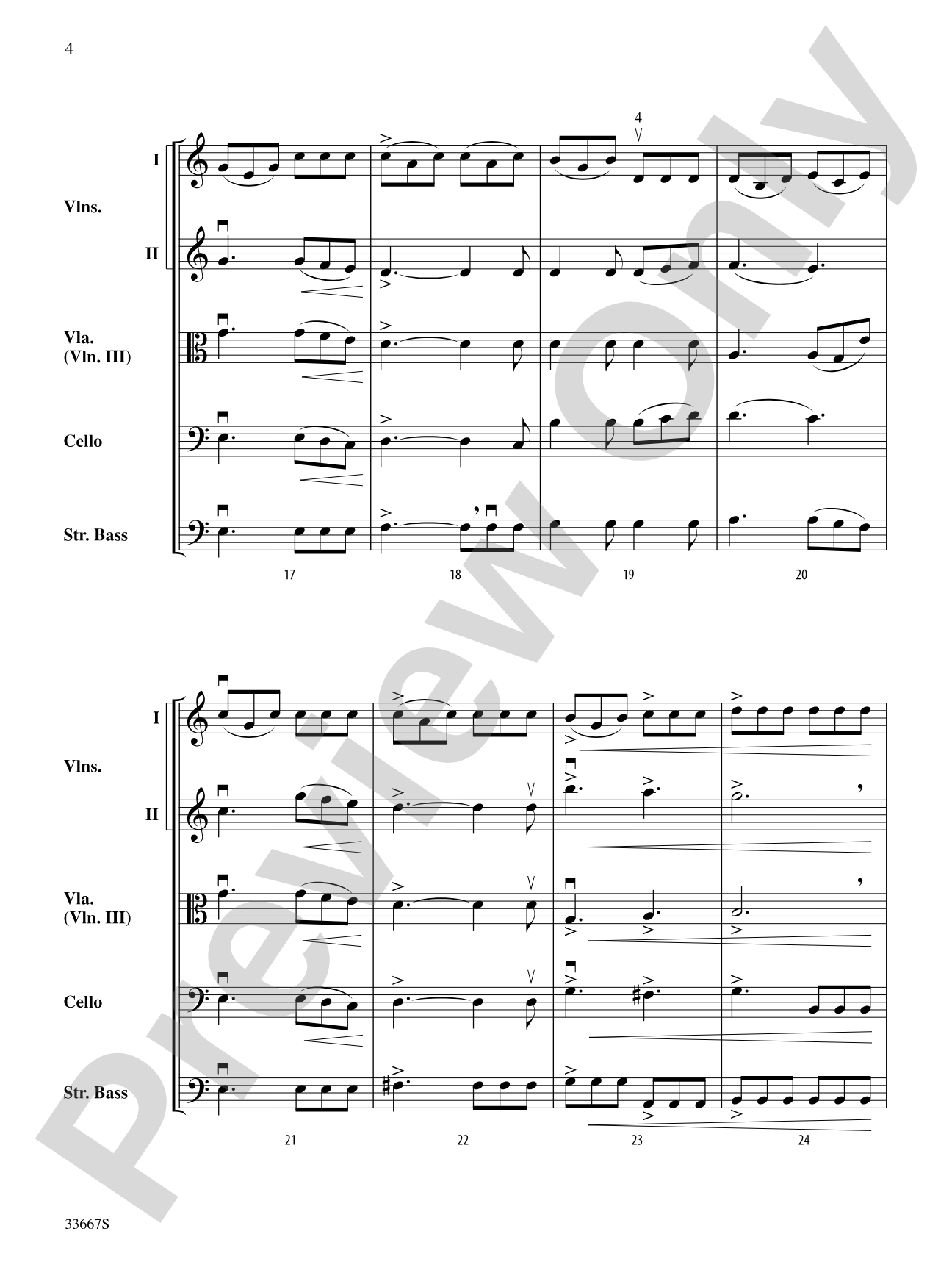 Scottish Symphony: Score