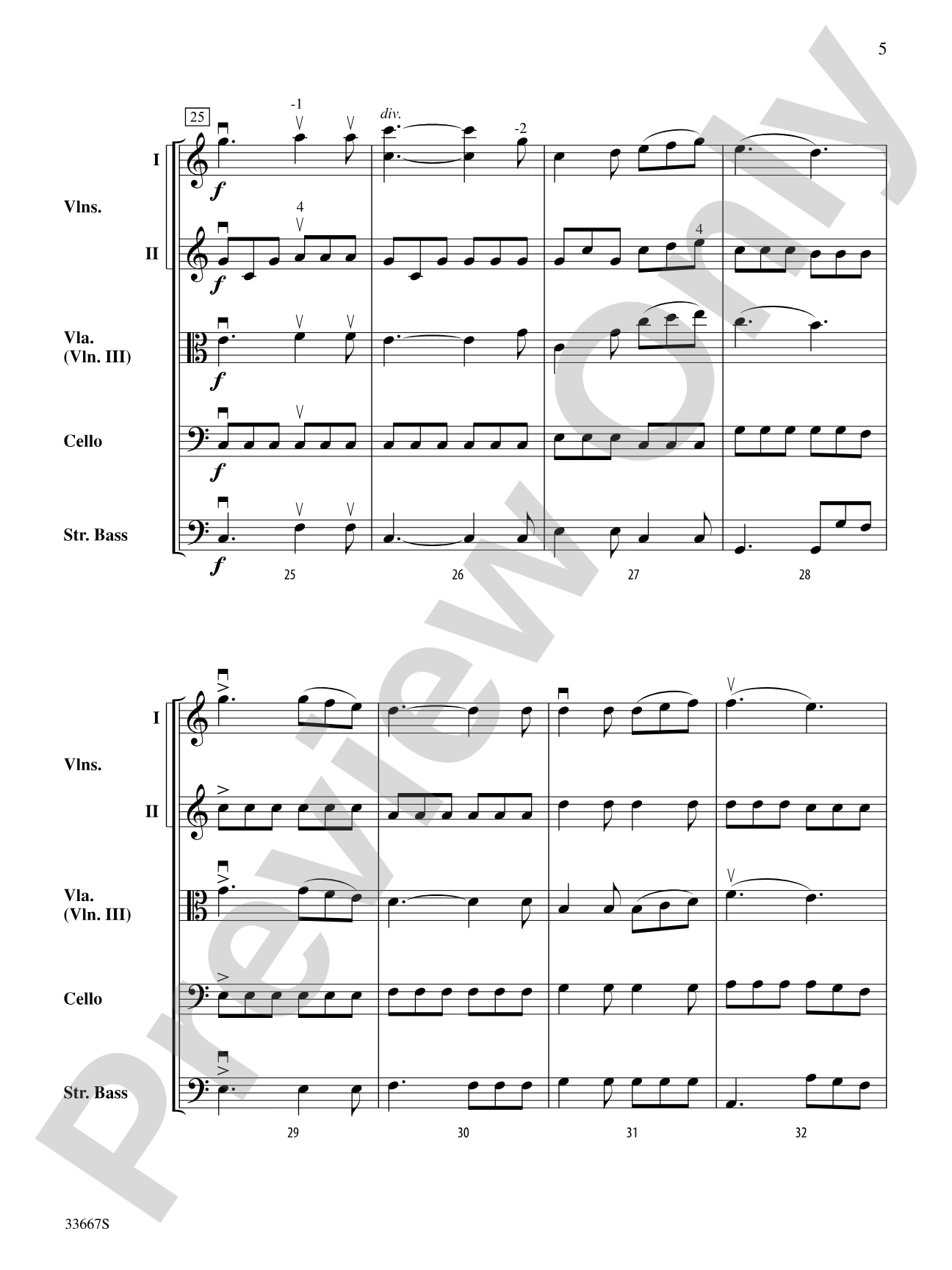 Scottish Symphony: Score