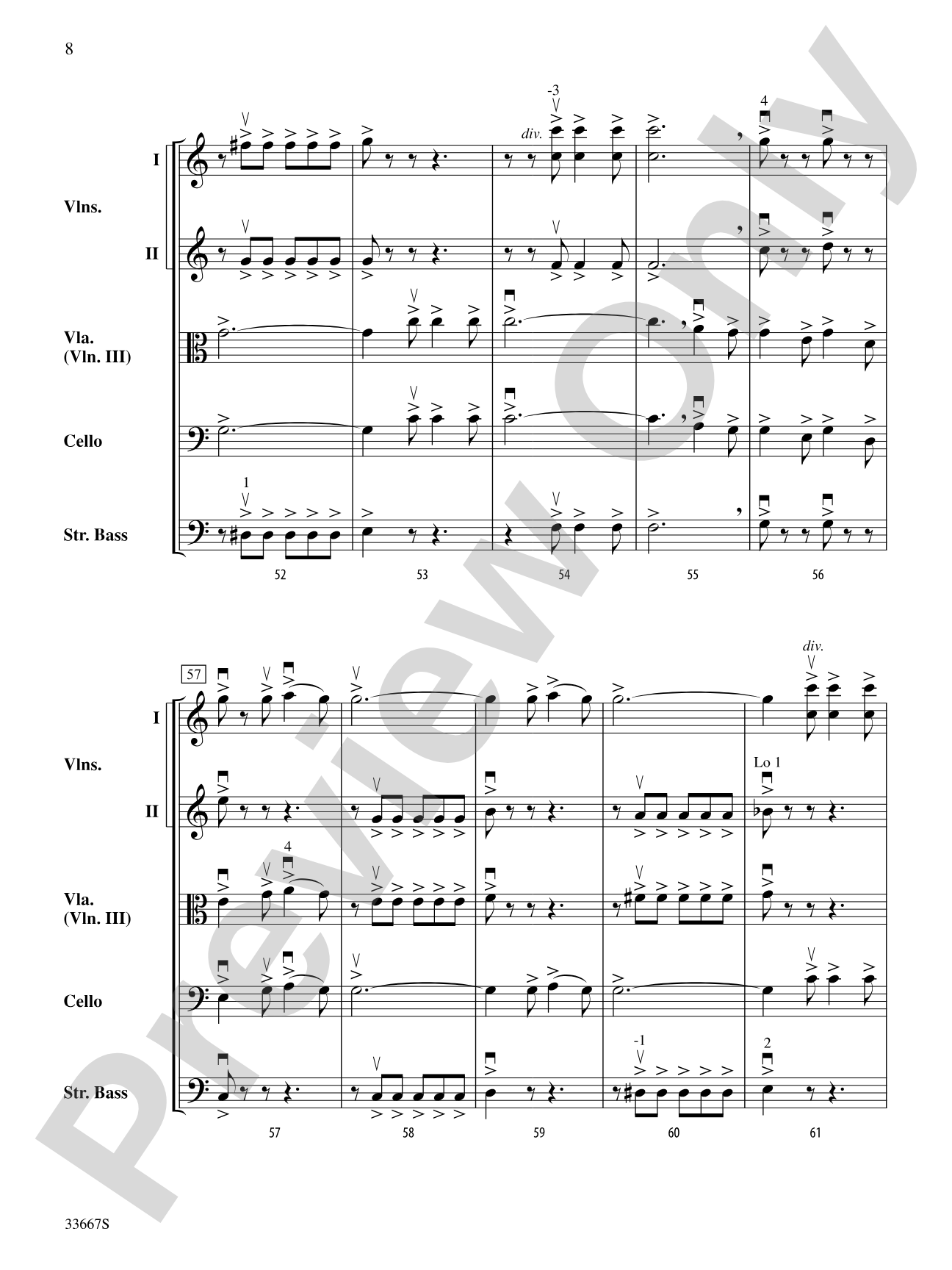 Scottish Symphony: Score