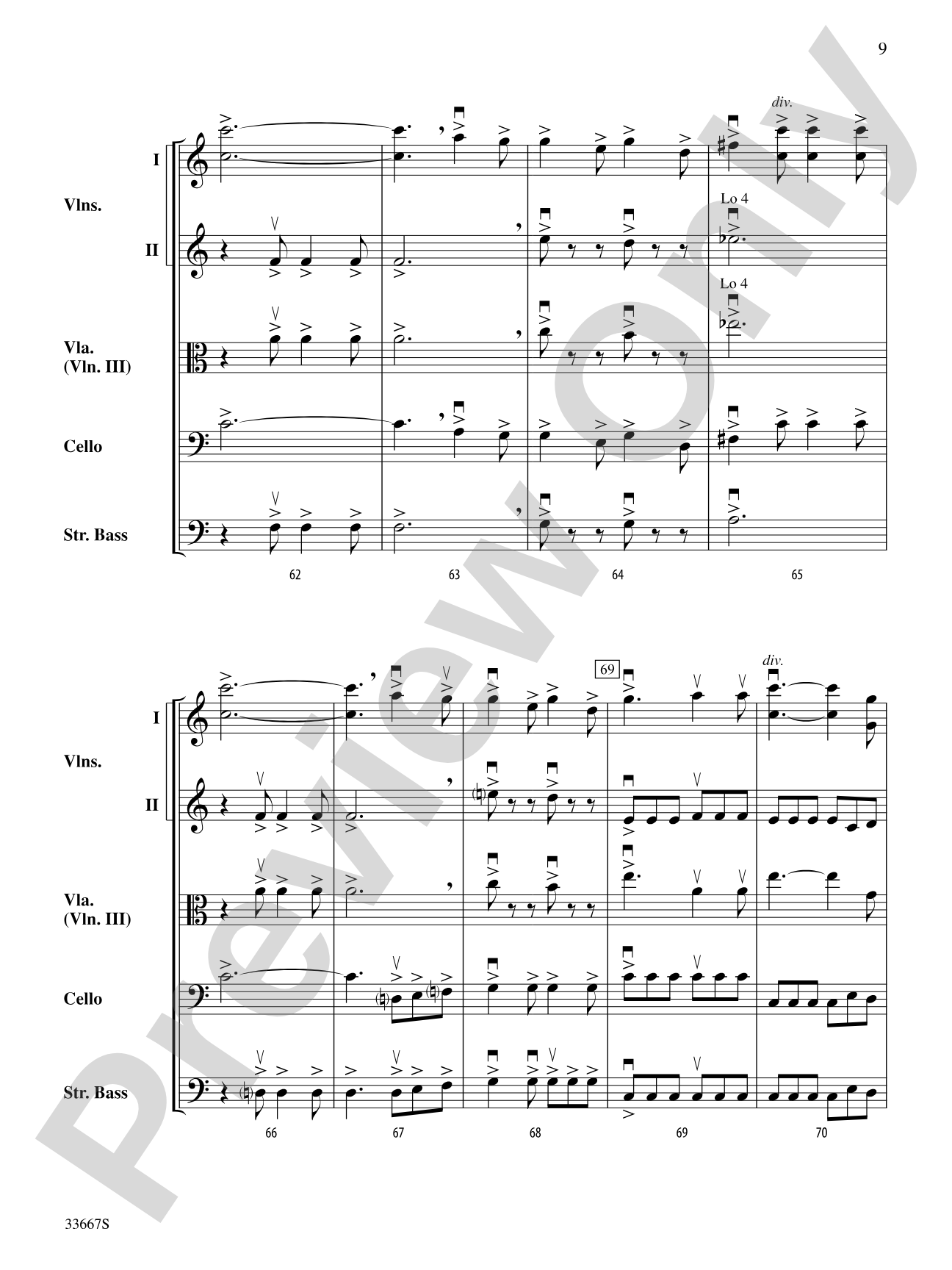 Scottish Symphony: Score