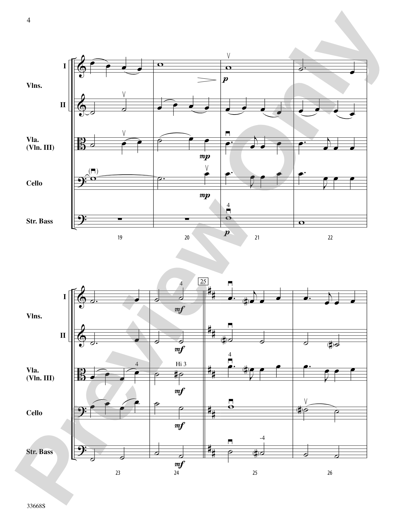 America the Beautiful: String Orchestra Conductor Score & Parts