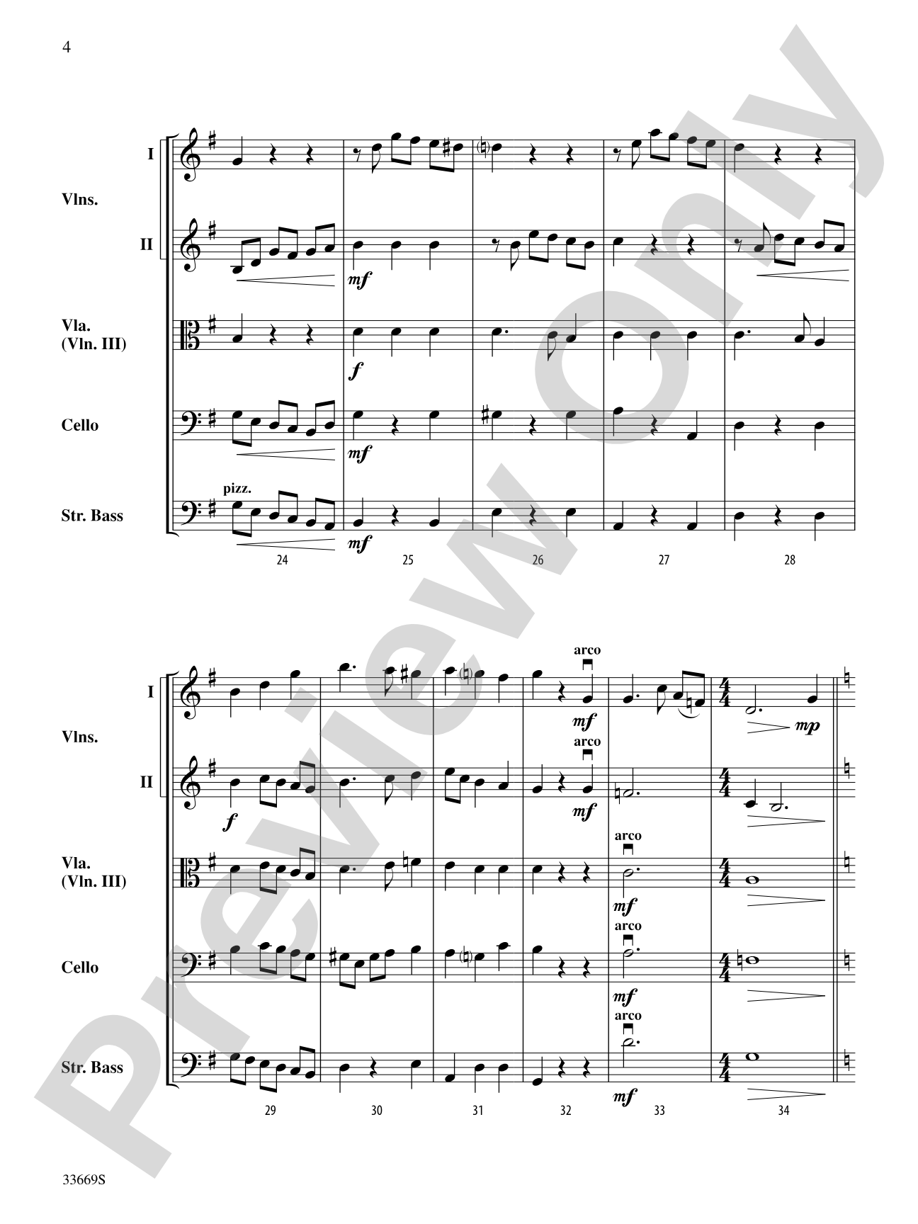 A Patriotic Medley: String Orchestra Conductor Score & Parts