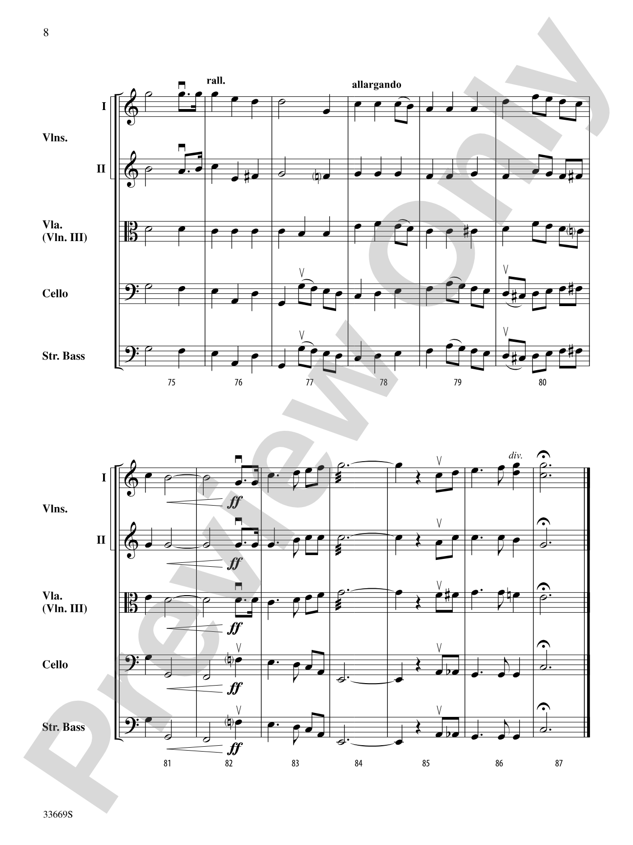 A Patriotic Medley: String Orchestra Conductor Score & Parts
