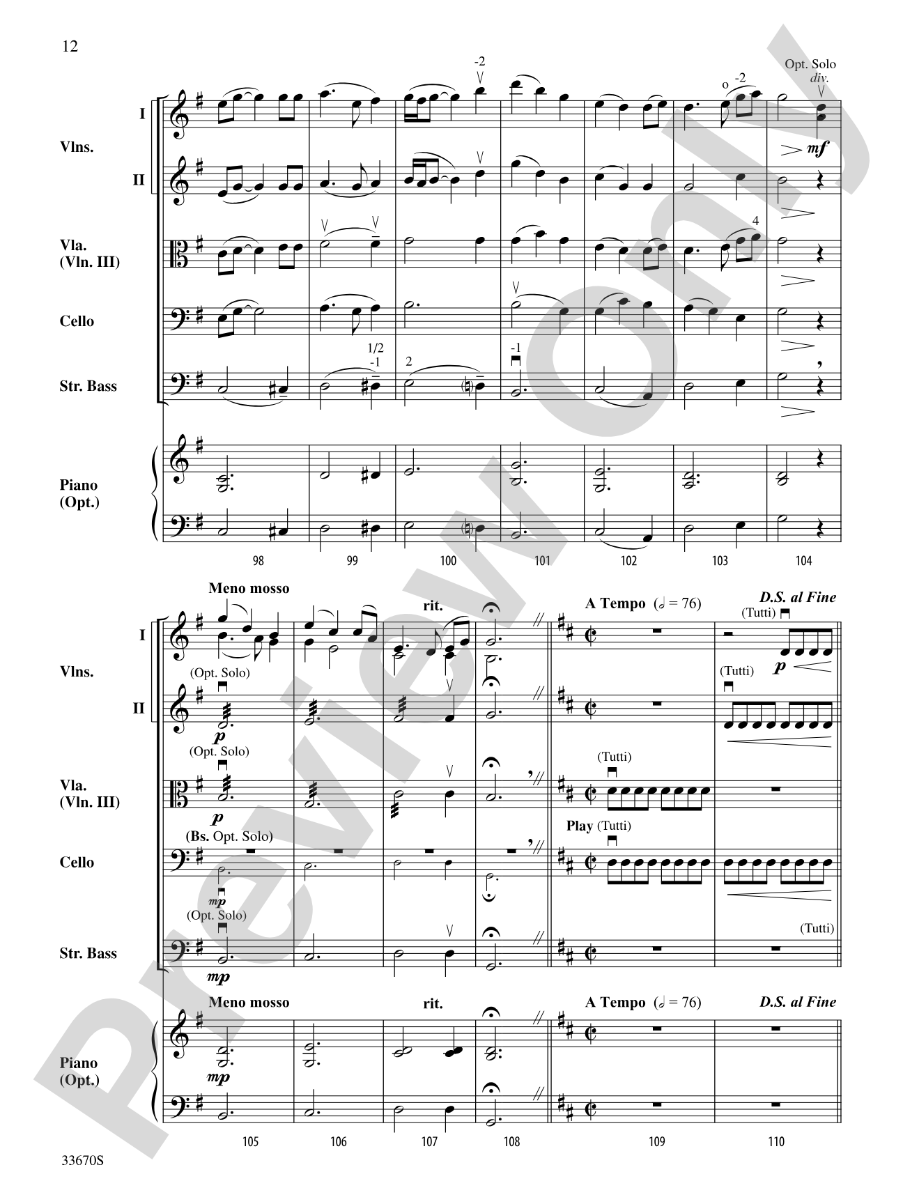 Eureka!: String Orchestra Conductor Score & Parts