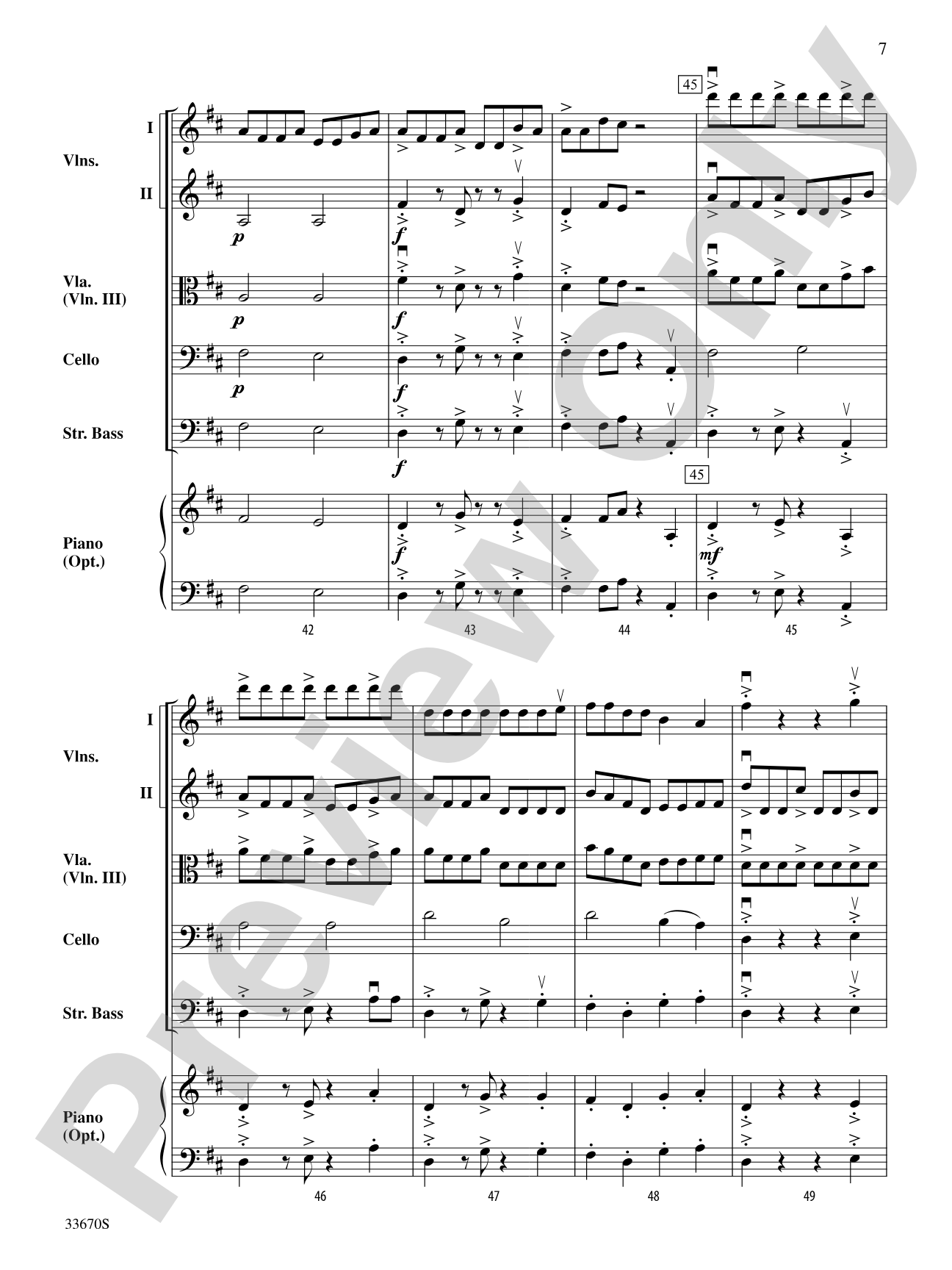 Eureka!: String Orchestra Conductor Score & Parts
