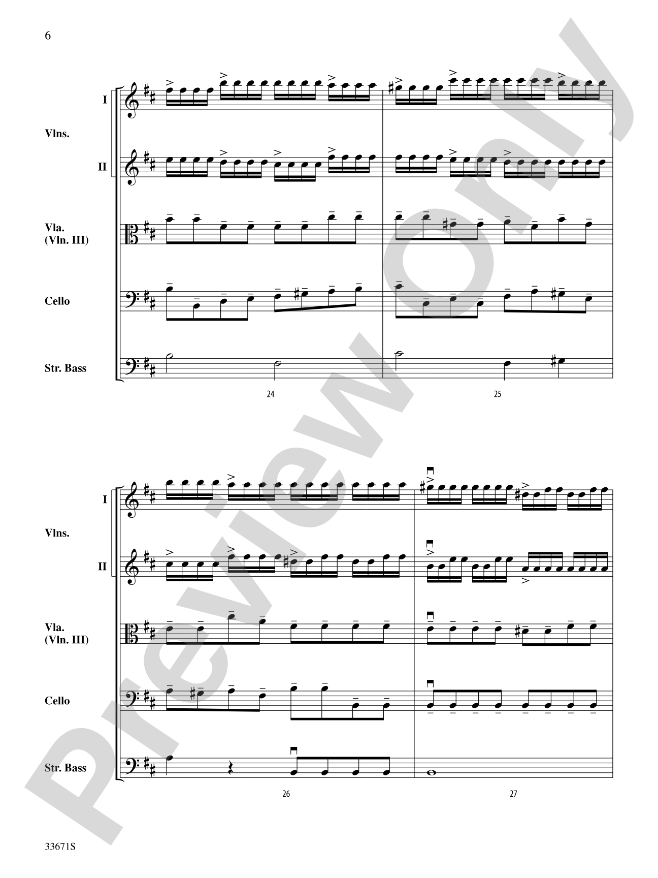 Allegro Vivo: String Orchestra Conductor Score & Parts