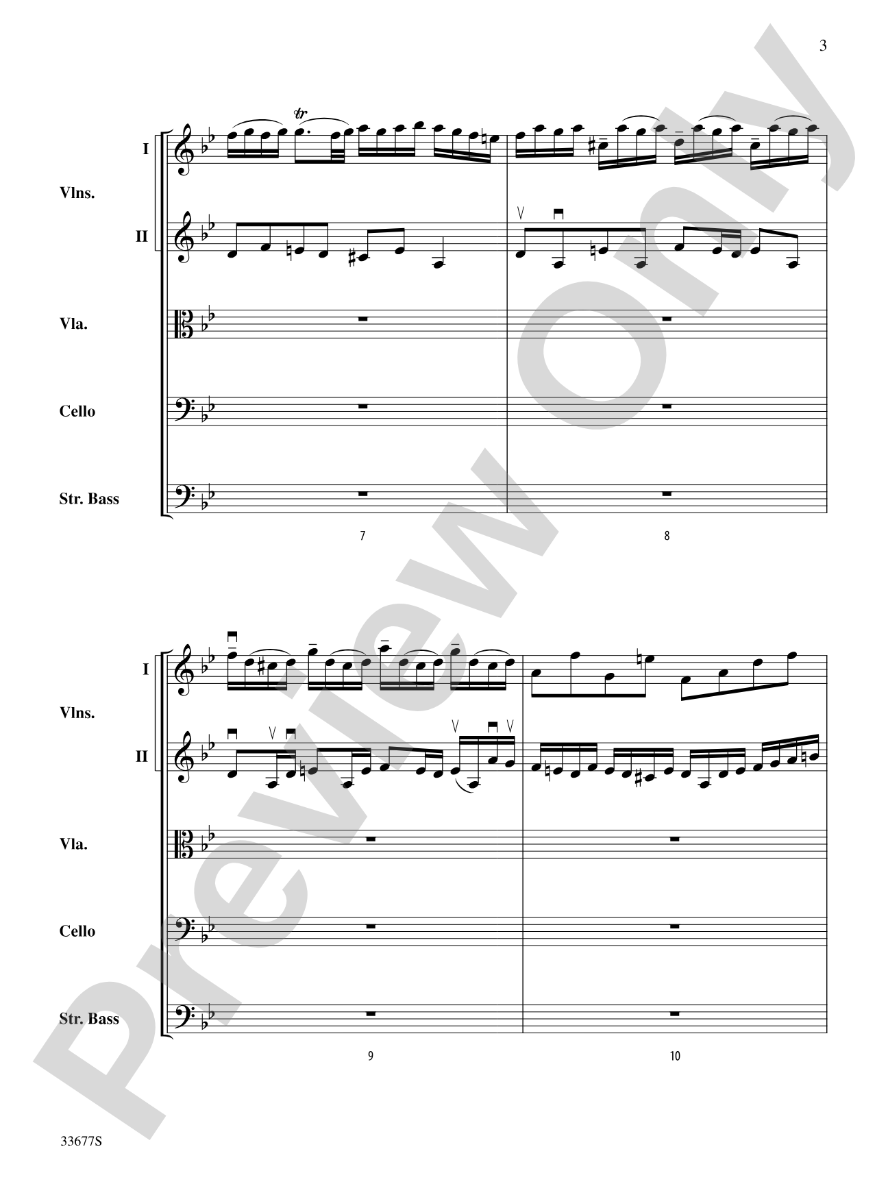 Organ Fugue in G Minor: String Orchestra Conductor Score & Parts