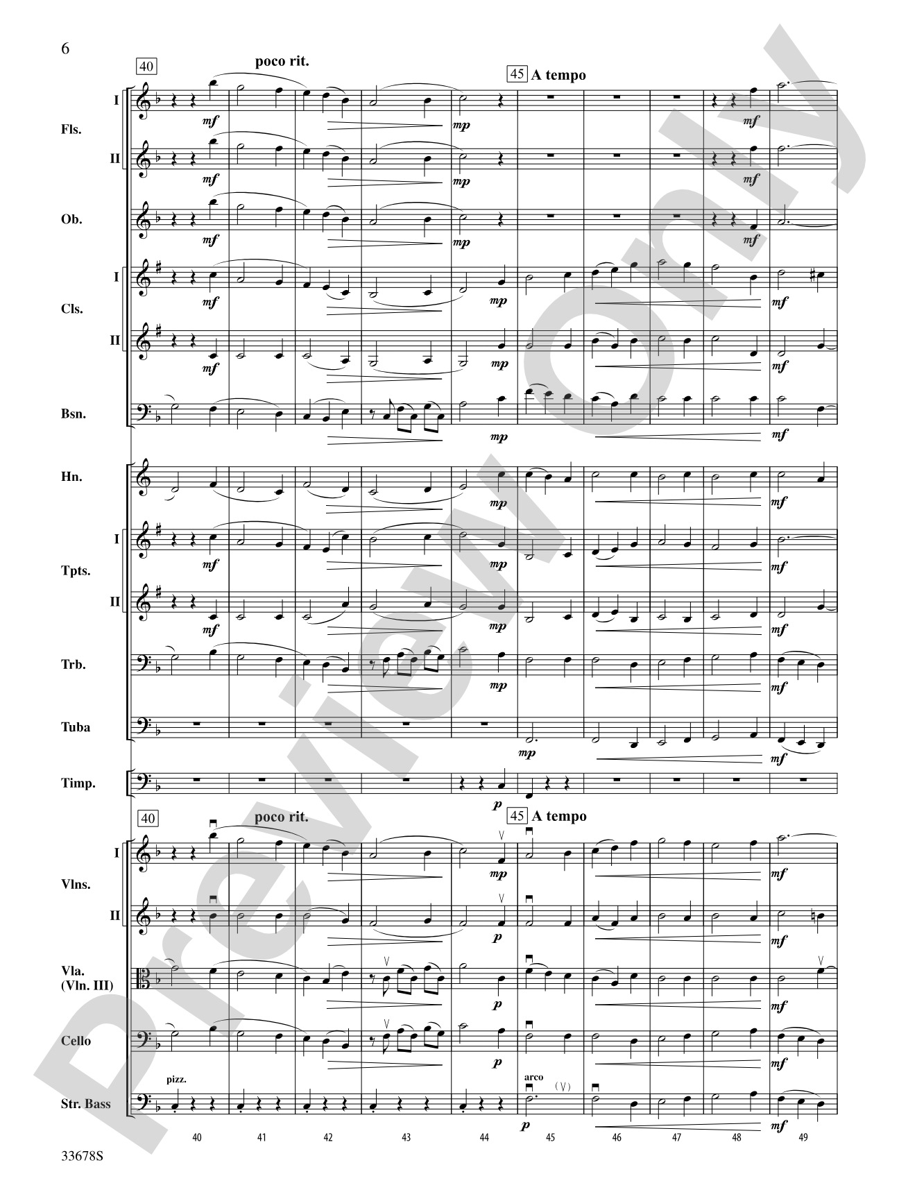 How Lovely Is Thy Dwelling Place: Full Orchestra Conductor Score & Parts