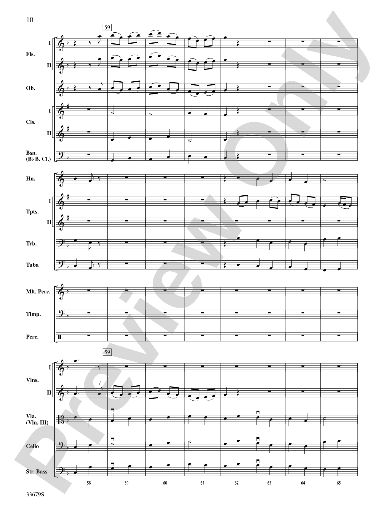 A Holst Christmas: Full Orchestra Conductor Score & Parts