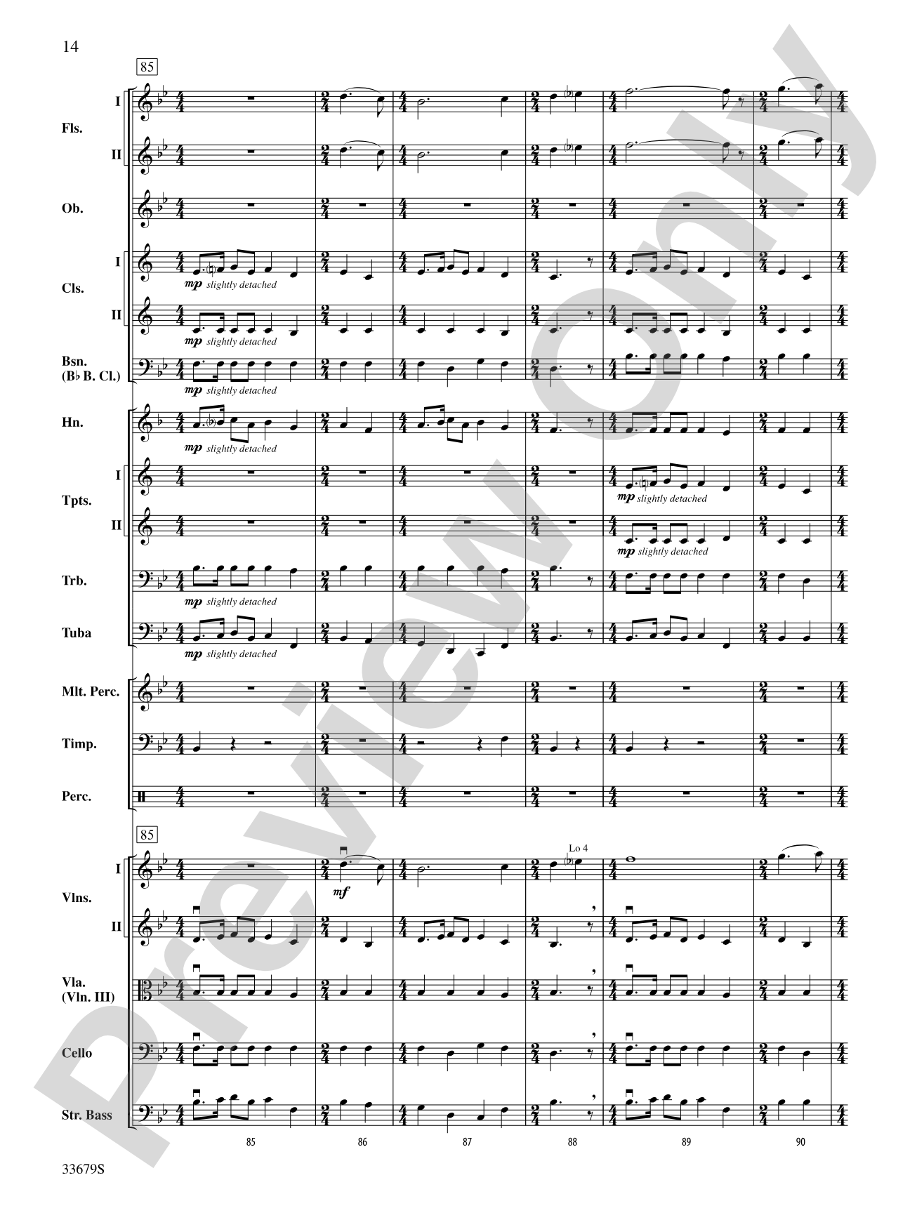 A Holst Christmas: Full Orchestra Conductor Score & Parts