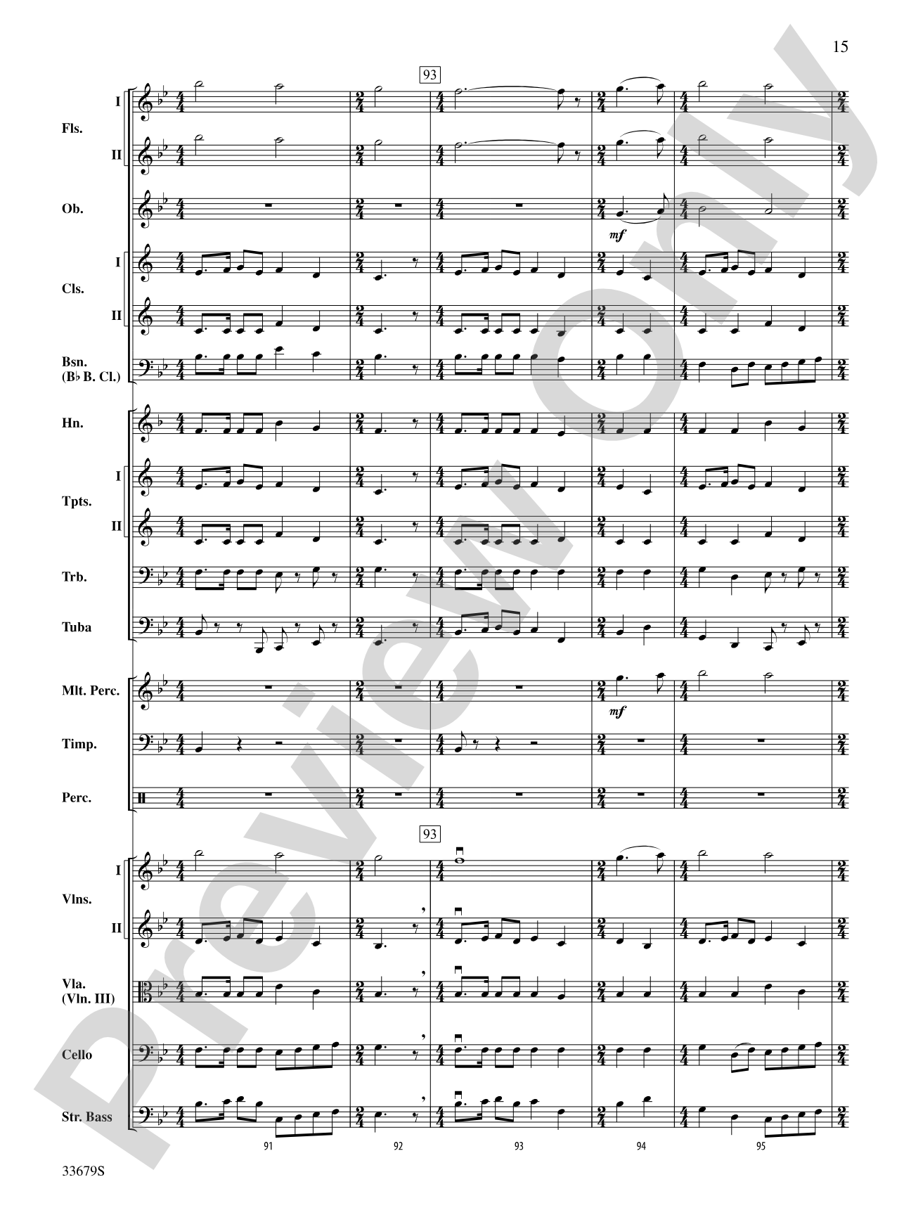A Holst Christmas: Full Orchestra Conductor Score & Parts