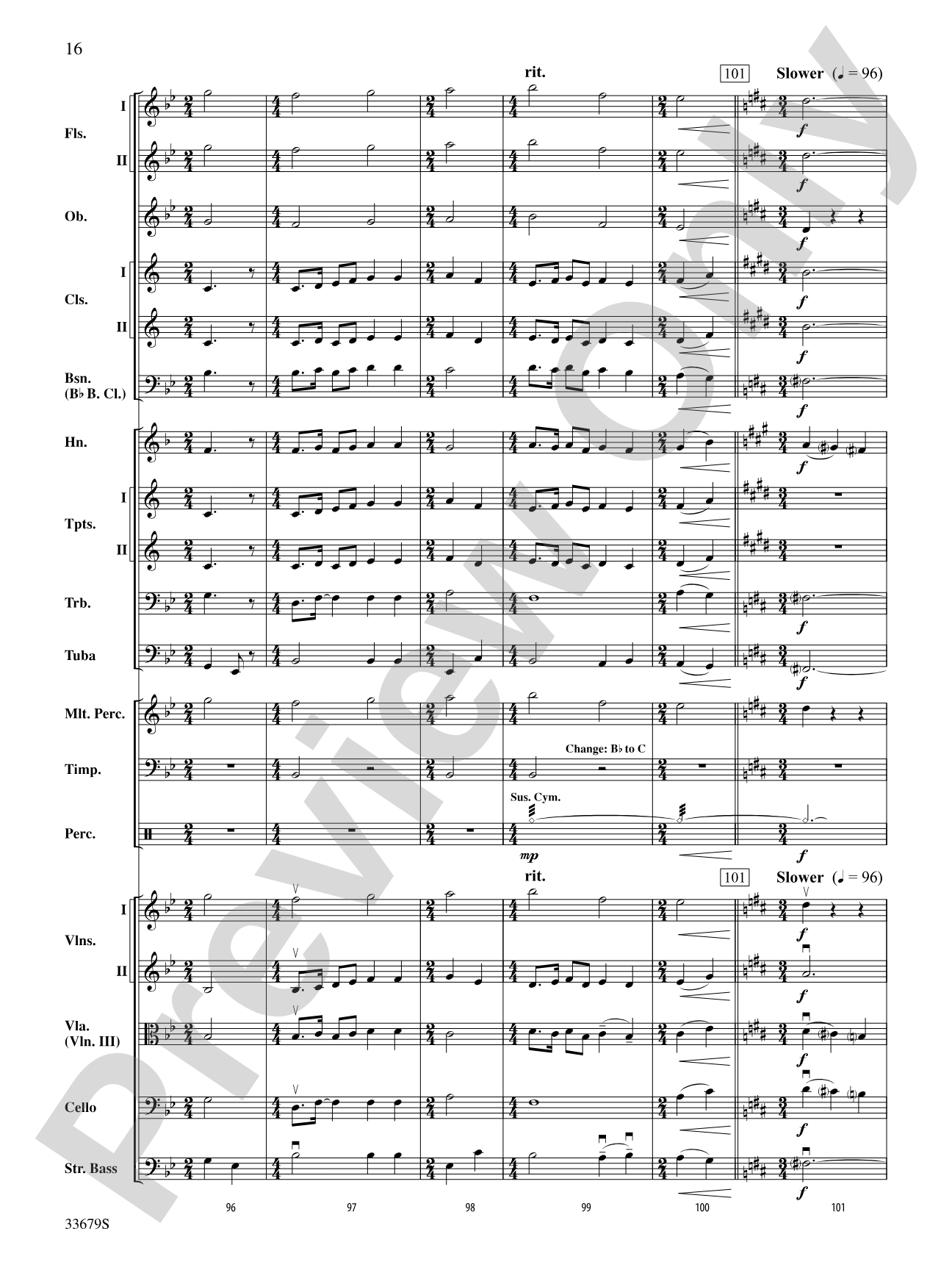 A Holst Christmas: Full Orchestra Conductor Score & Parts