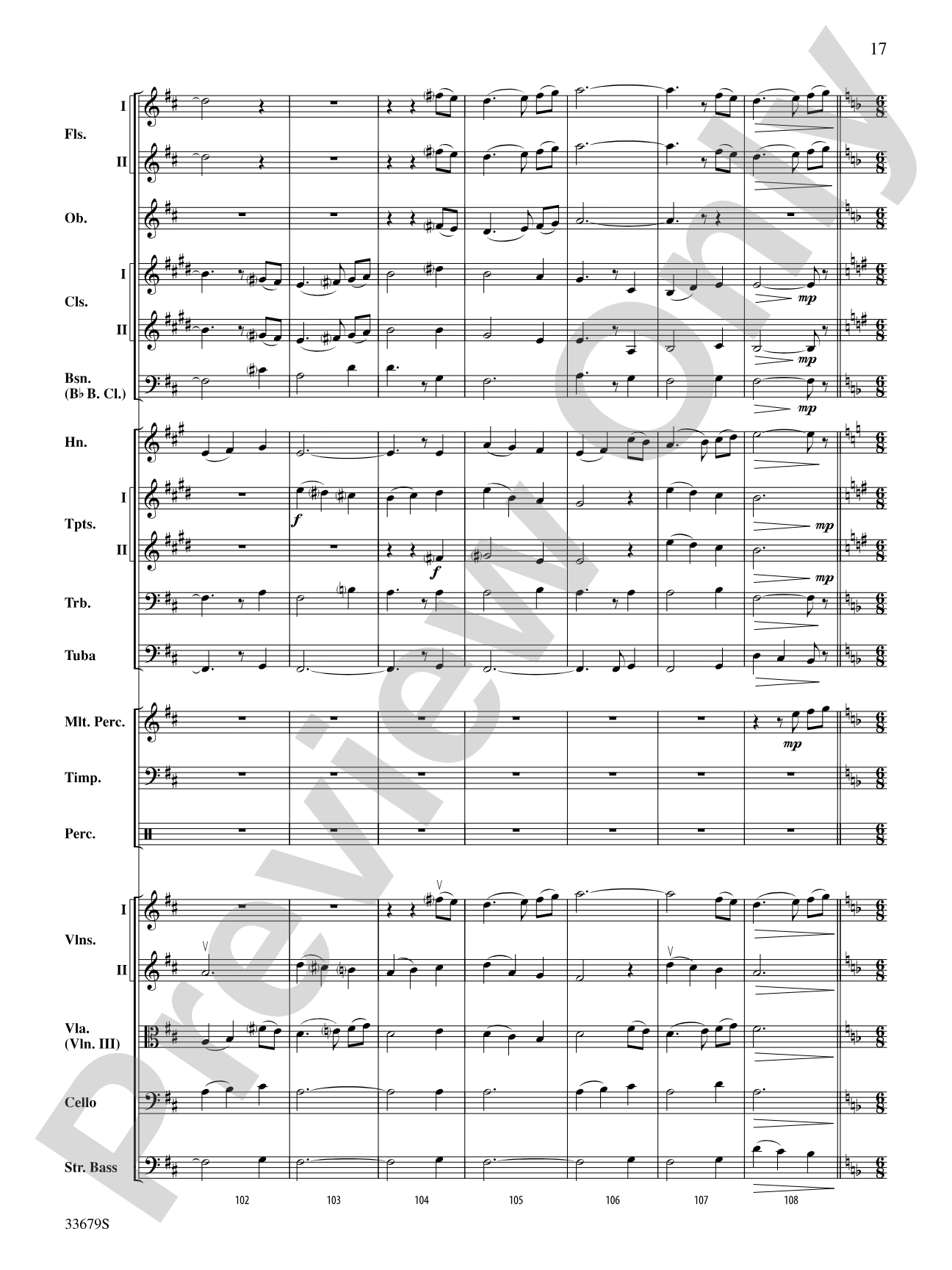 A Holst Christmas: Full Orchestra Conductor Score & Parts