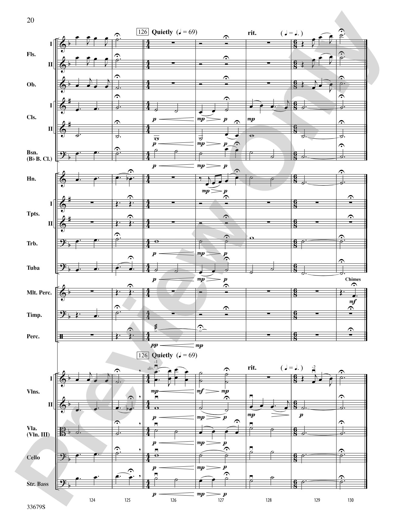 A Holst Christmas: Full Orchestra Conductor Score & Parts