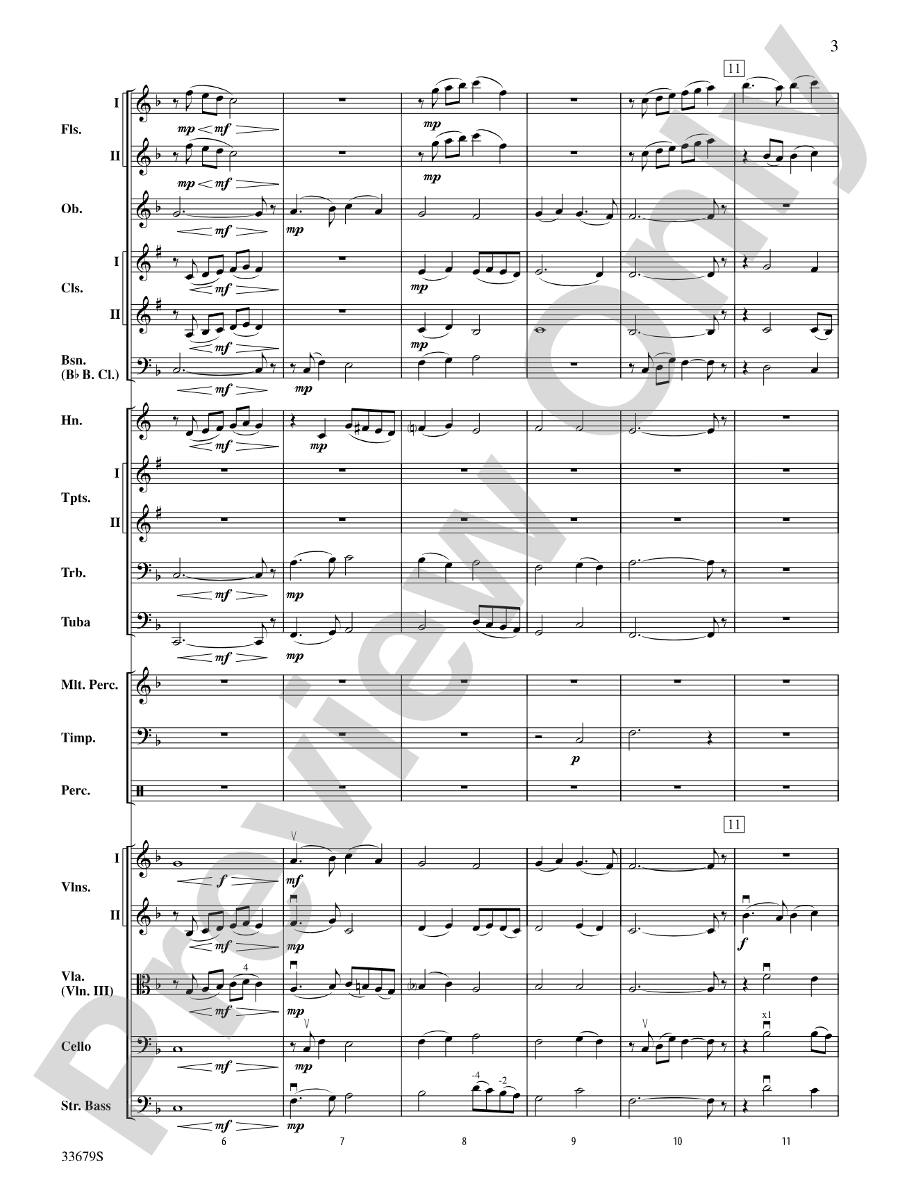 A Holst Christmas: Full Orchestra Conductor Score & Parts