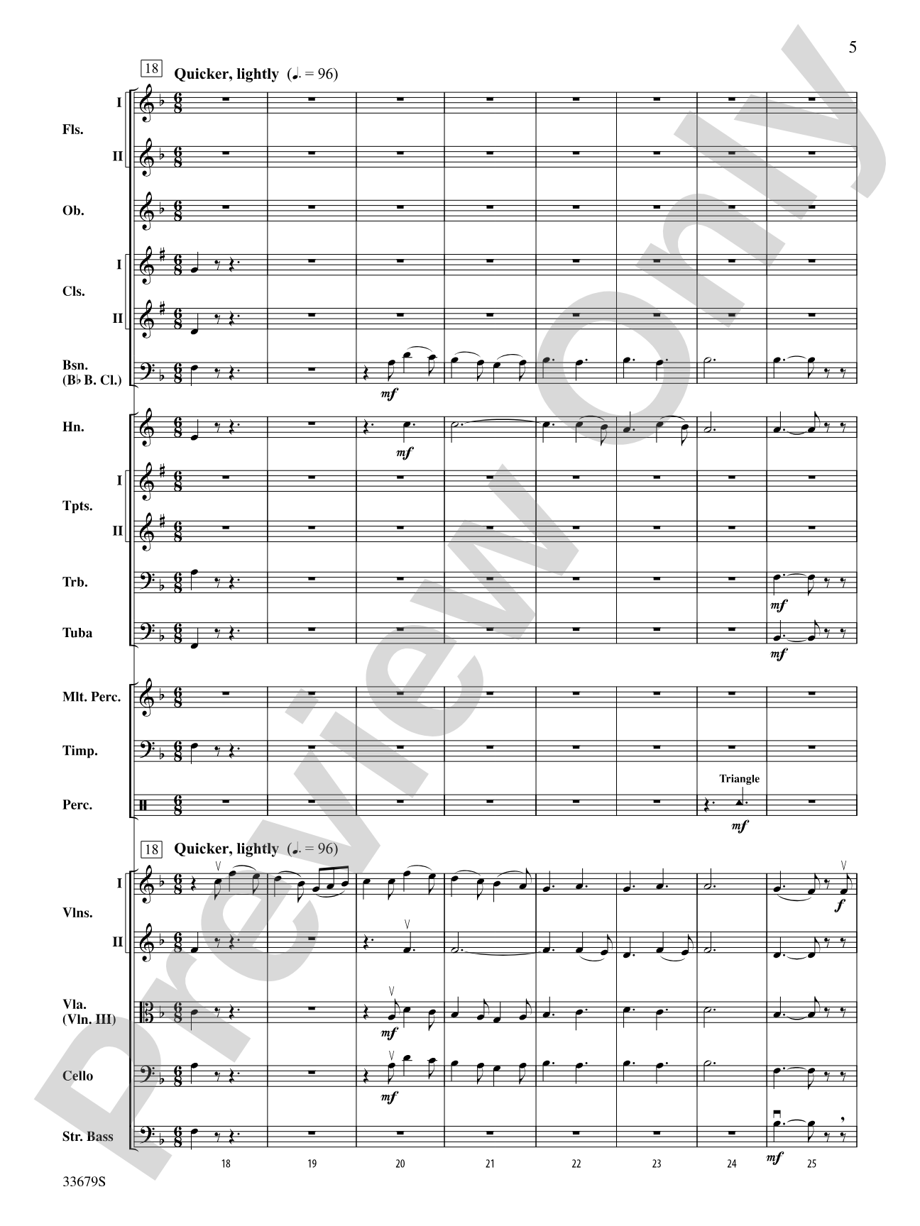 A Holst Christmas: Full Orchestra Conductor Score & Parts