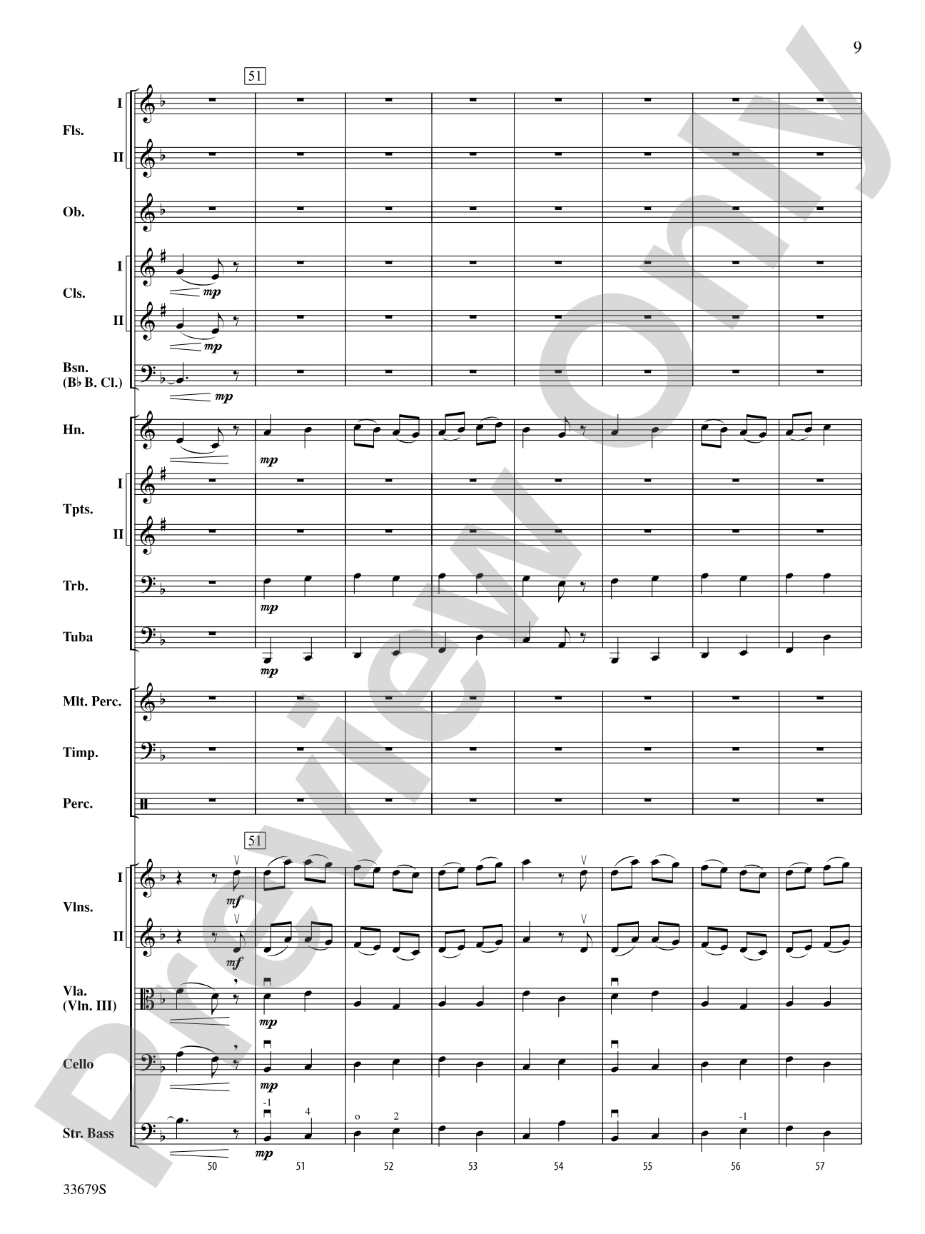A Holst Christmas: Full Orchestra Conductor Score & Parts