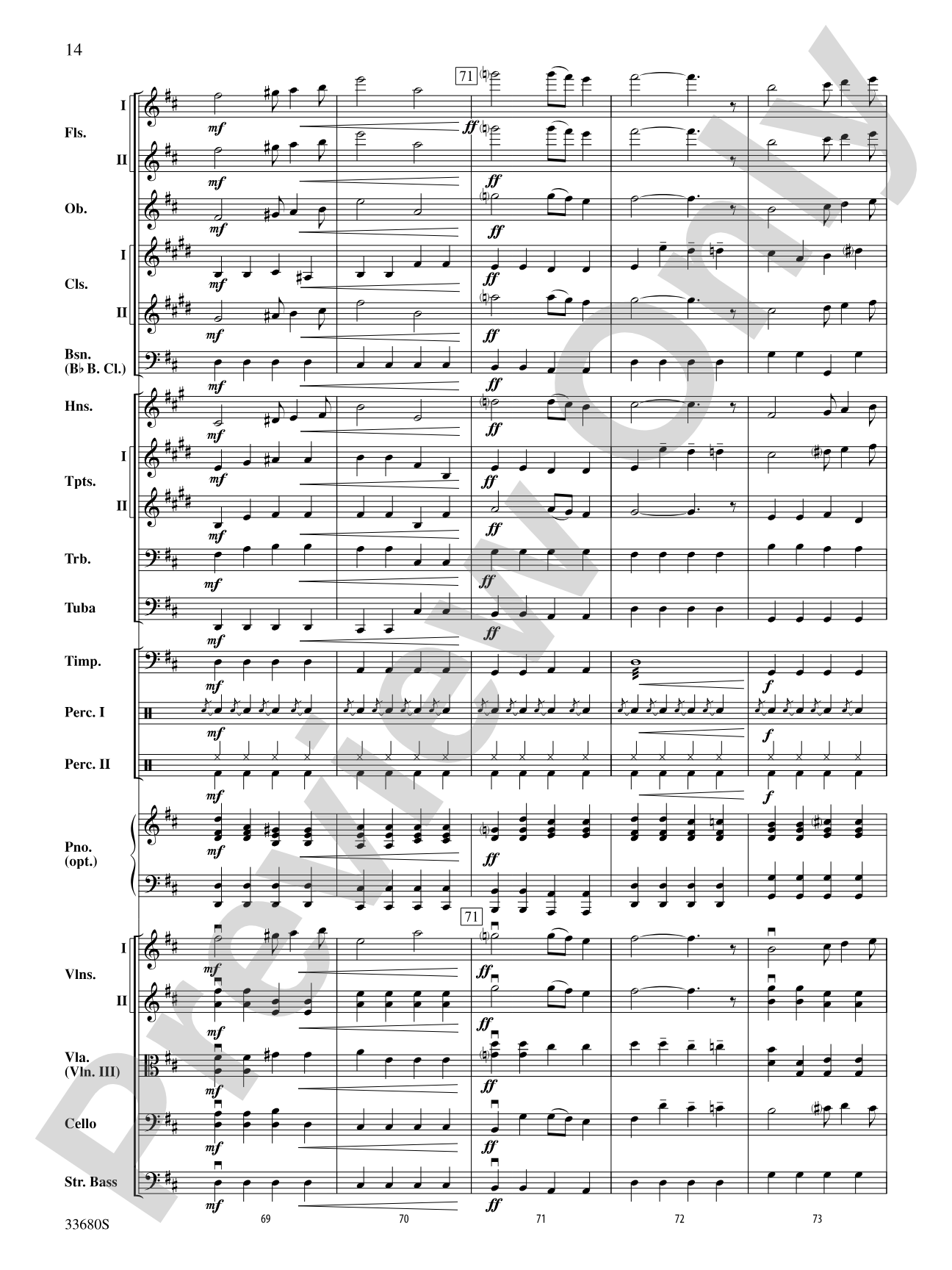 Pomp and Circumstance: Full Orchestra Conductor Score & Parts