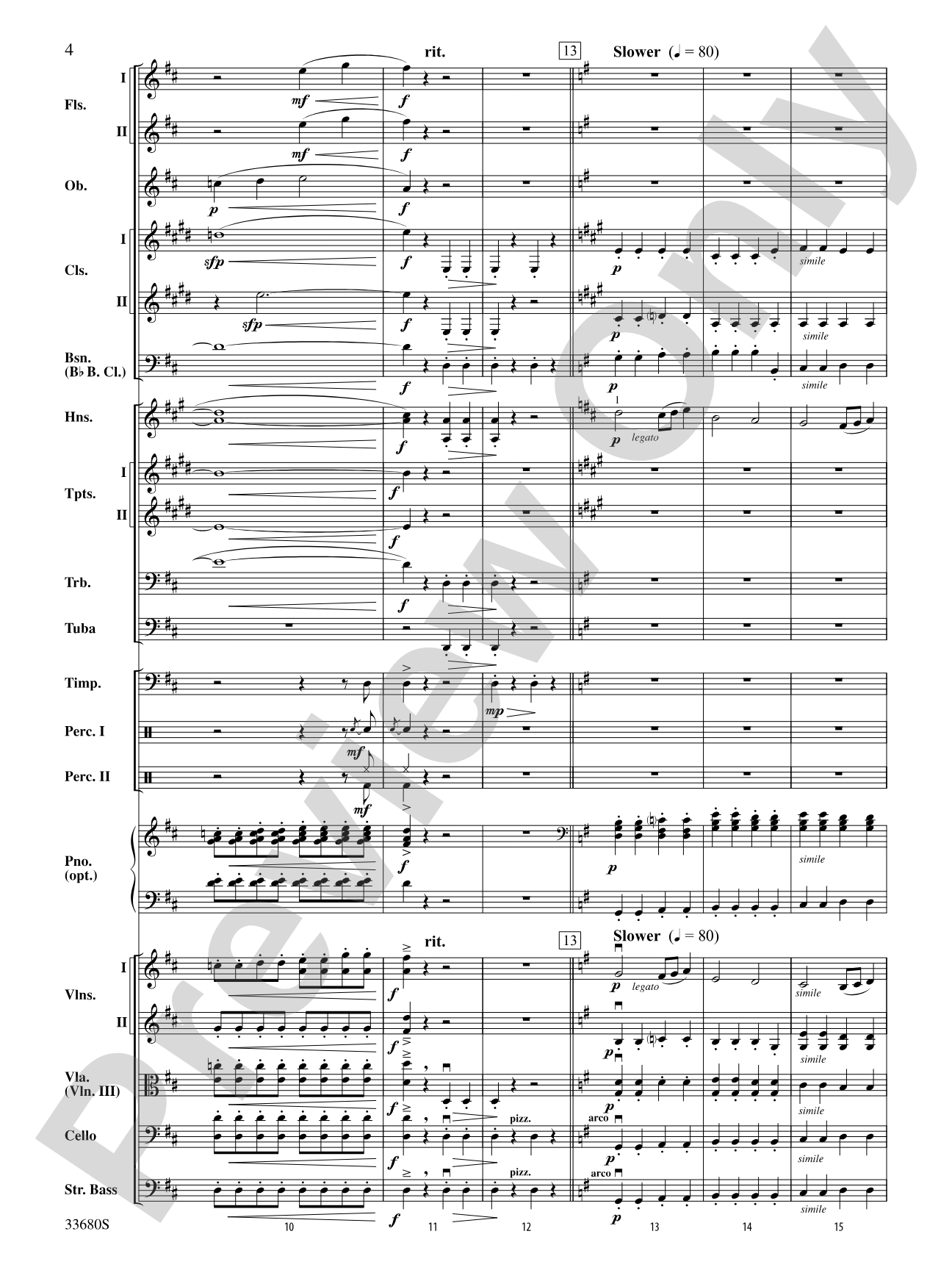 Pomp and Circumstance: Full Orchestra Conductor Score & Parts