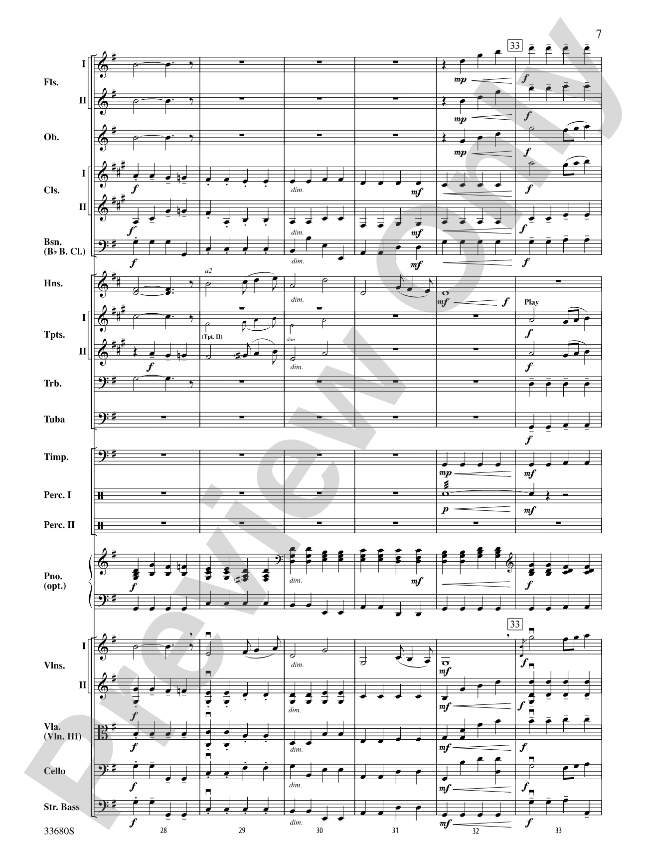 Pomp and Circumstance: Full Orchestra Conductor Score & Parts