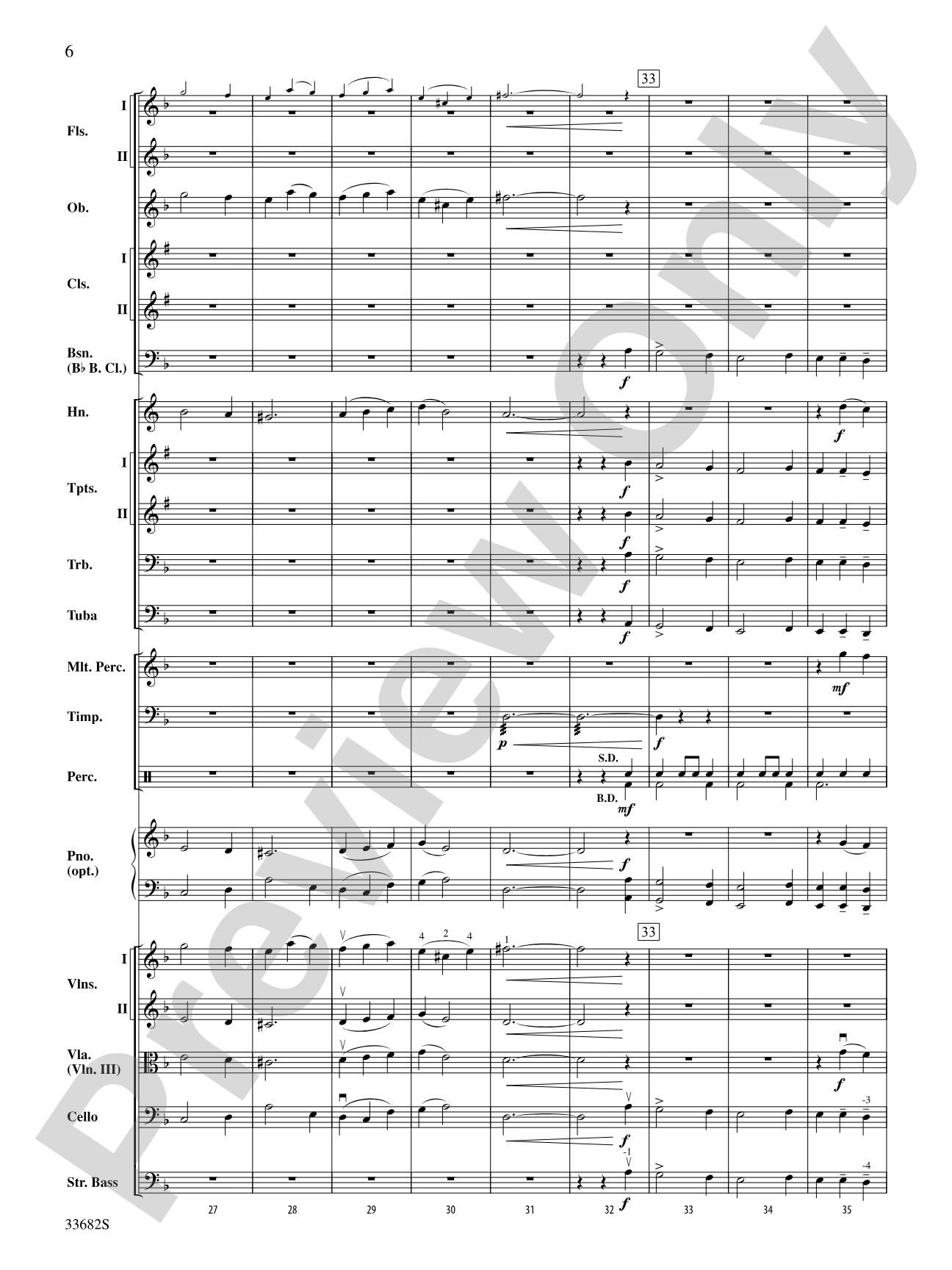 Coventry Carol: Full Orchestra Conductor Score & Parts
