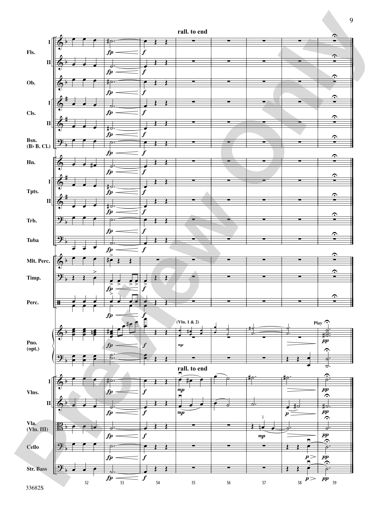 Coventry Carol: Full Orchestra Conductor Score & Parts