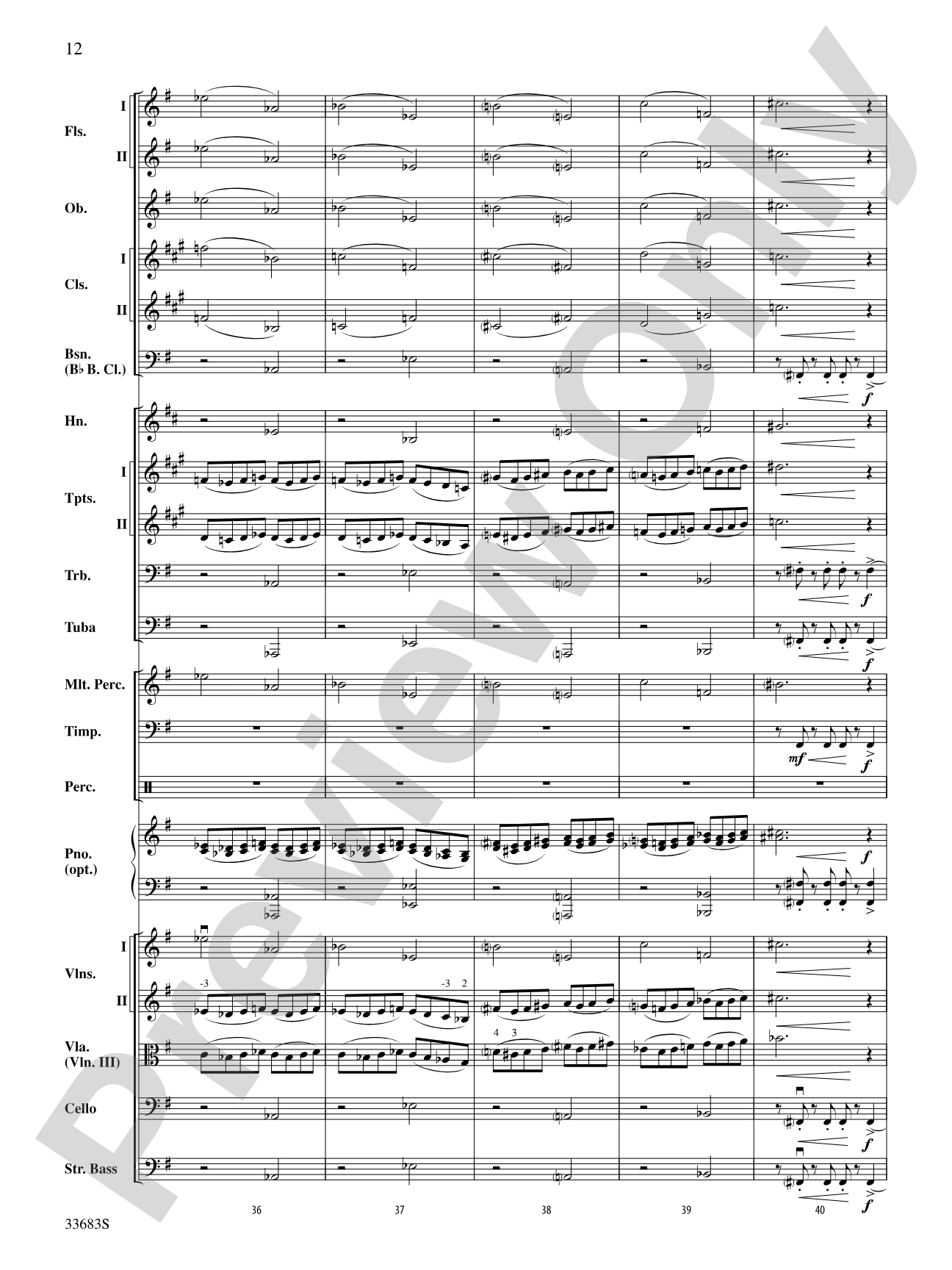 The Weasley Stomp (from Harry Potter and the Half-Blood Prince): Full Orchestra Conductor Score & Parts
