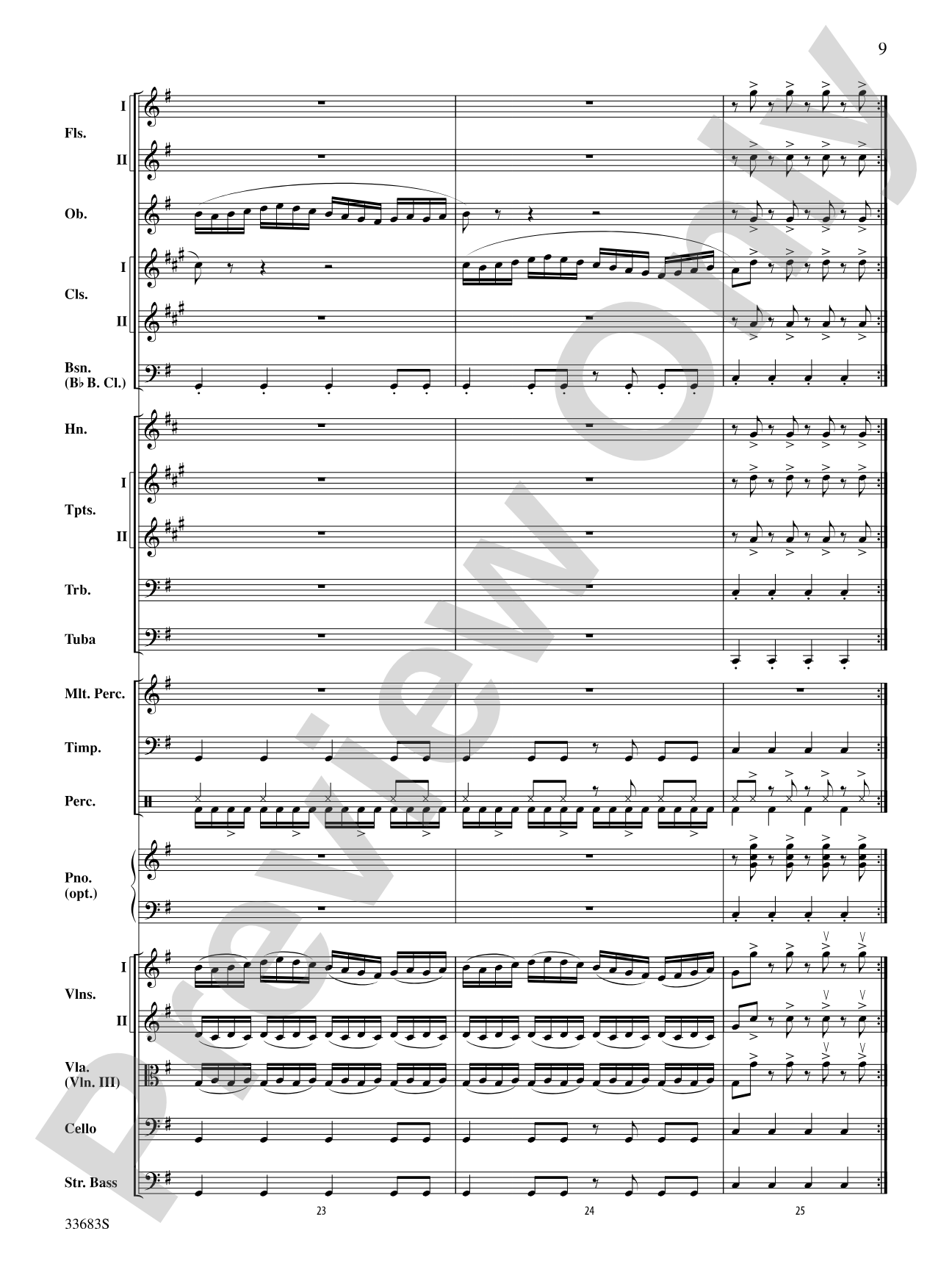 The Weasley Stomp (from Harry Potter and the Half-Blood Prince): Full Orchestra Conductor Score & Parts