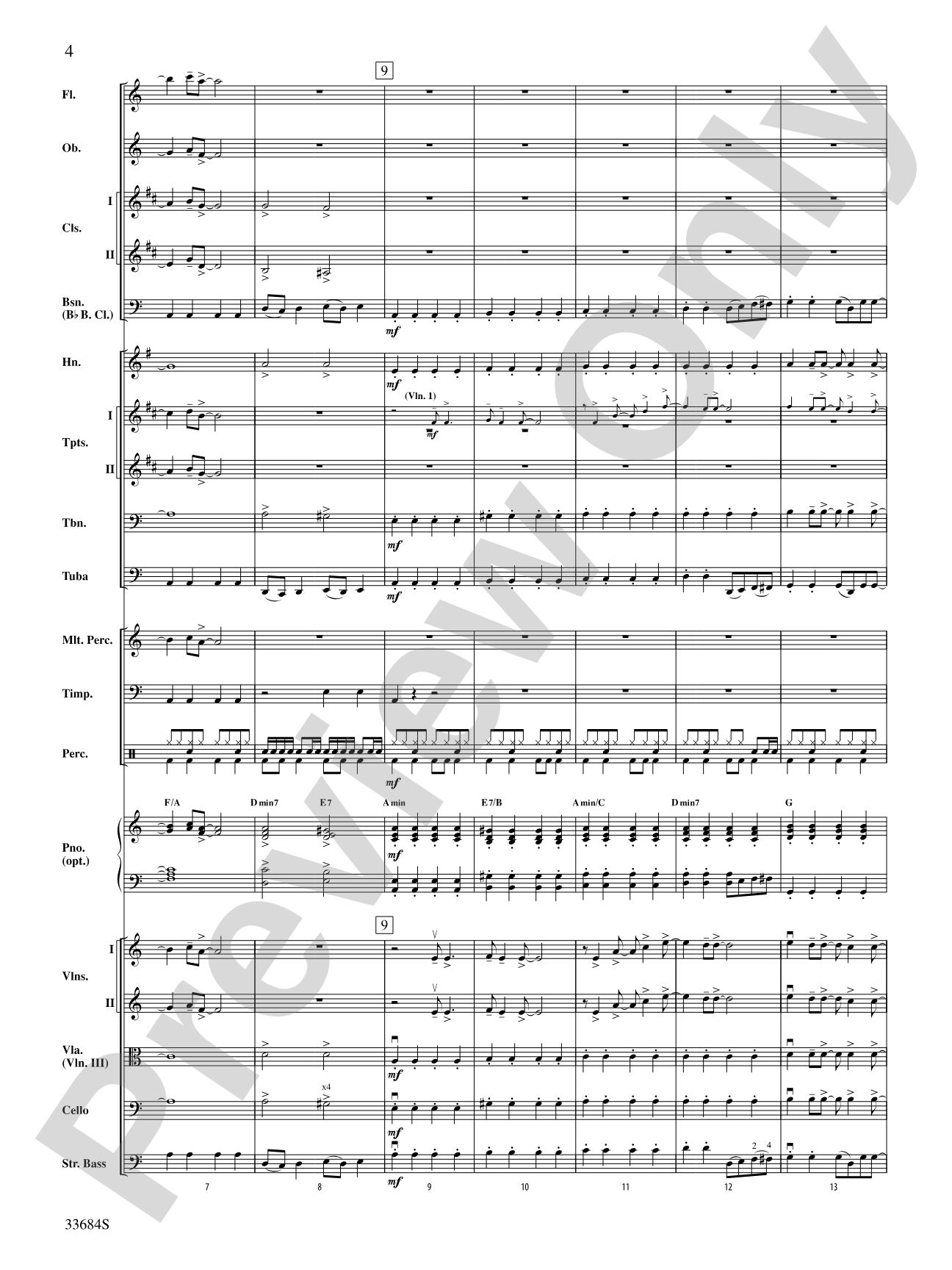 Fame (from the motion pictureFame): Full Orchestra Conductor Score & Parts