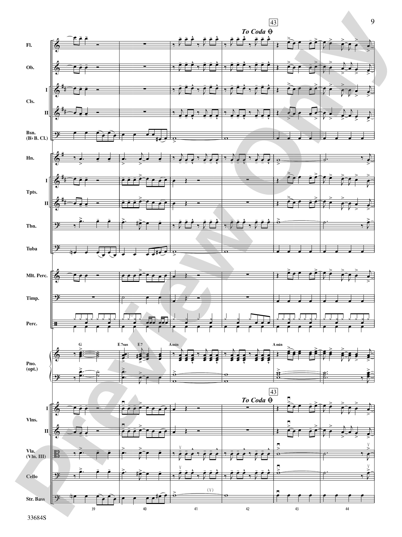 Fame (from the motion pictureFame): Full Orchestra Conductor Score & Parts