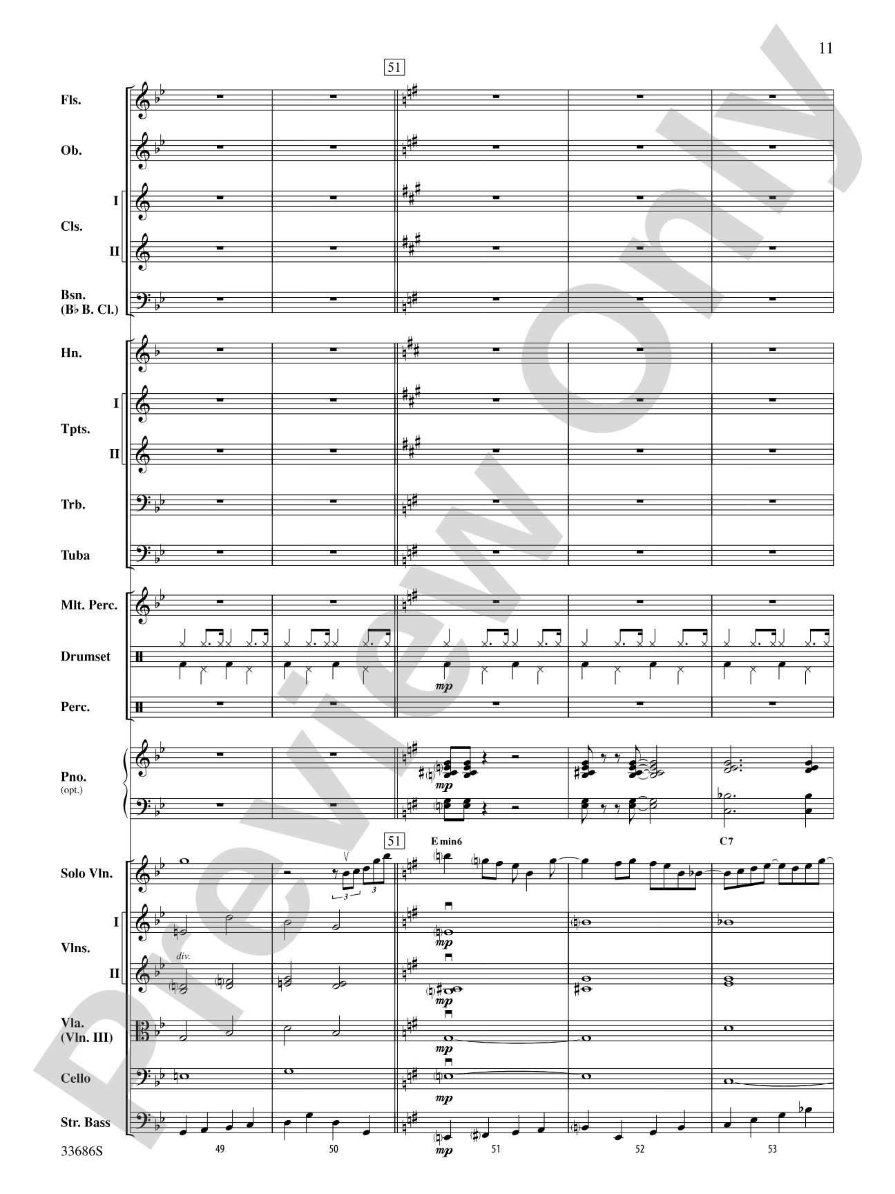 The Pink Panther: Full Orchestra Conductor Score & Parts