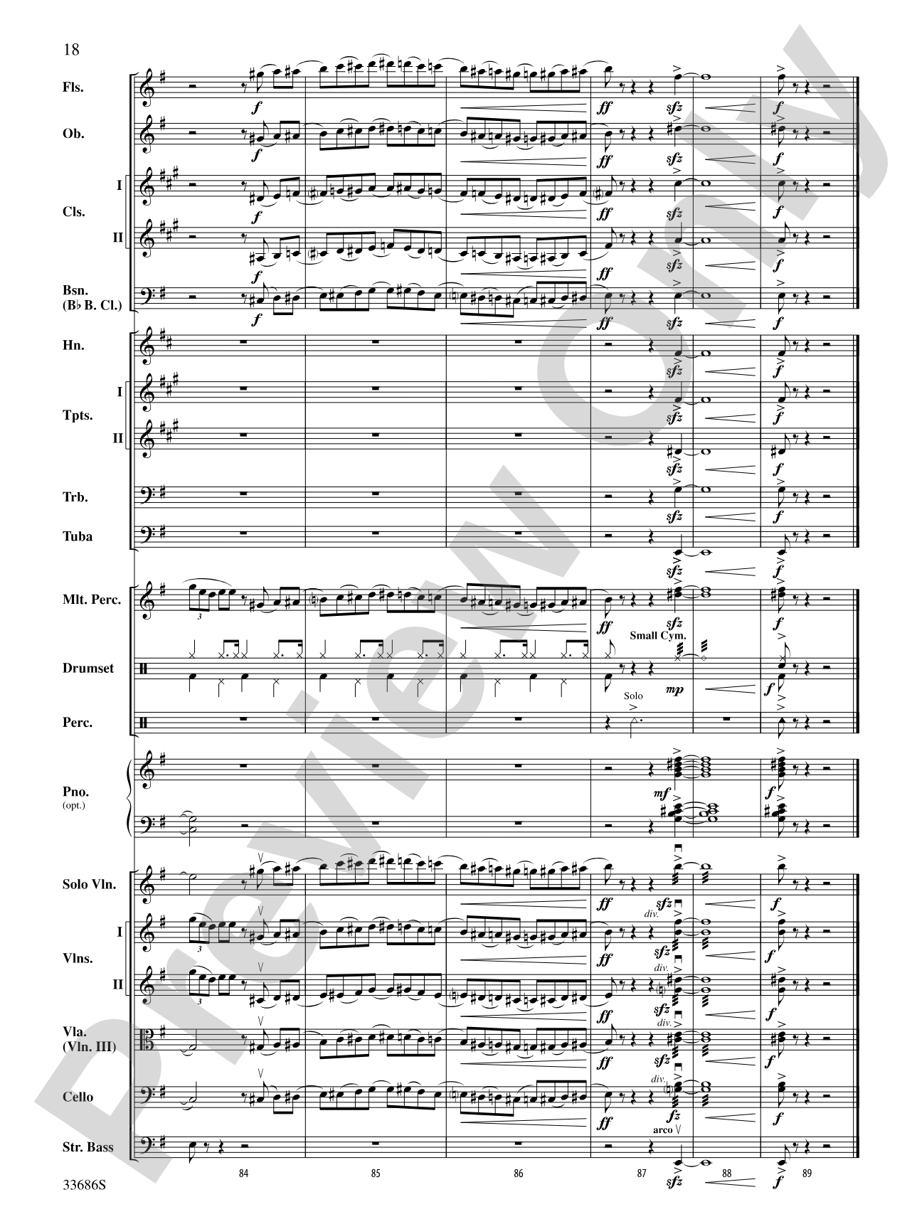 The Pink Panther: Full Orchestra Conductor Score & Parts