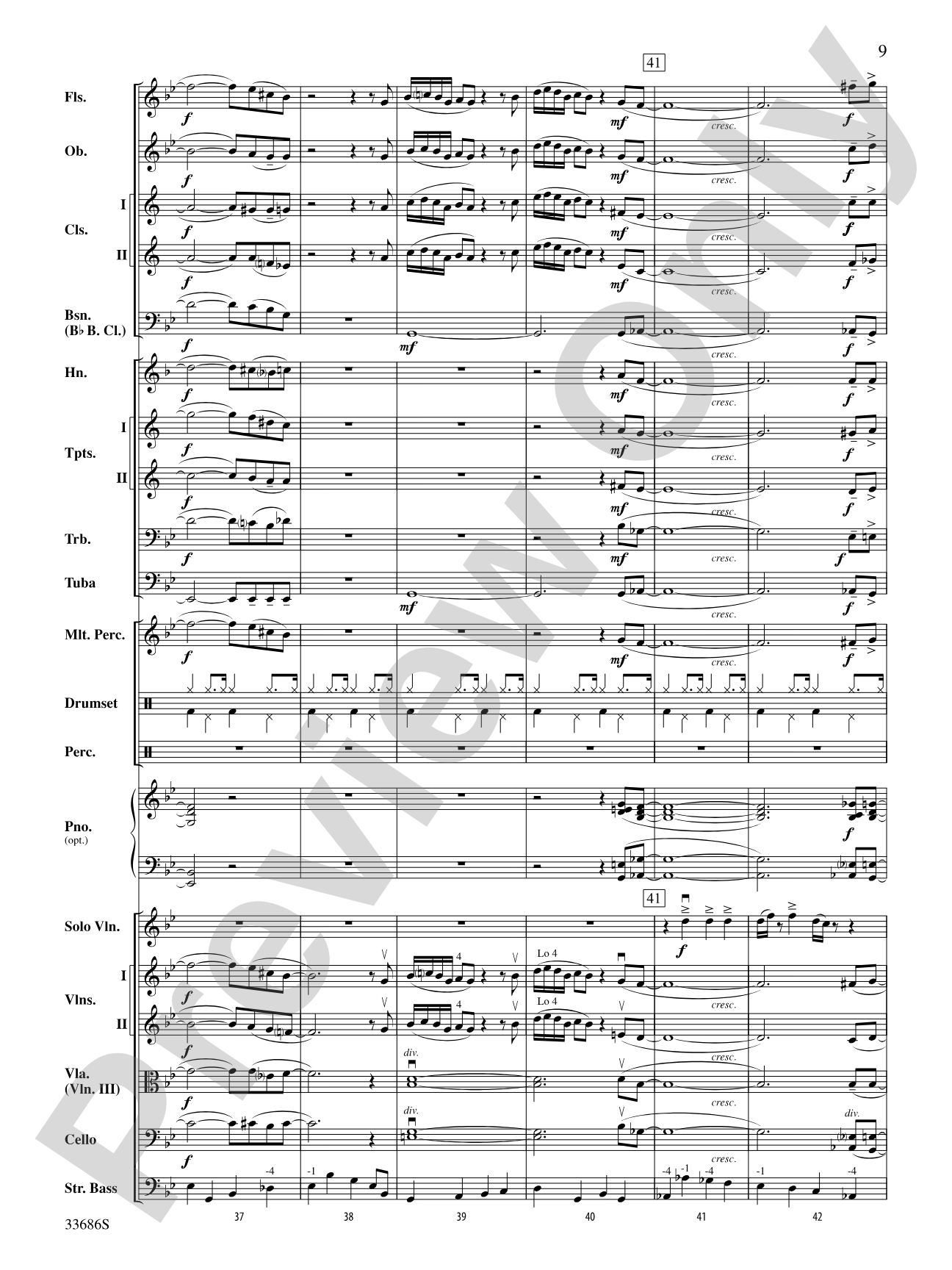 The Pink Panther: Full Orchestra Conductor Score & Parts