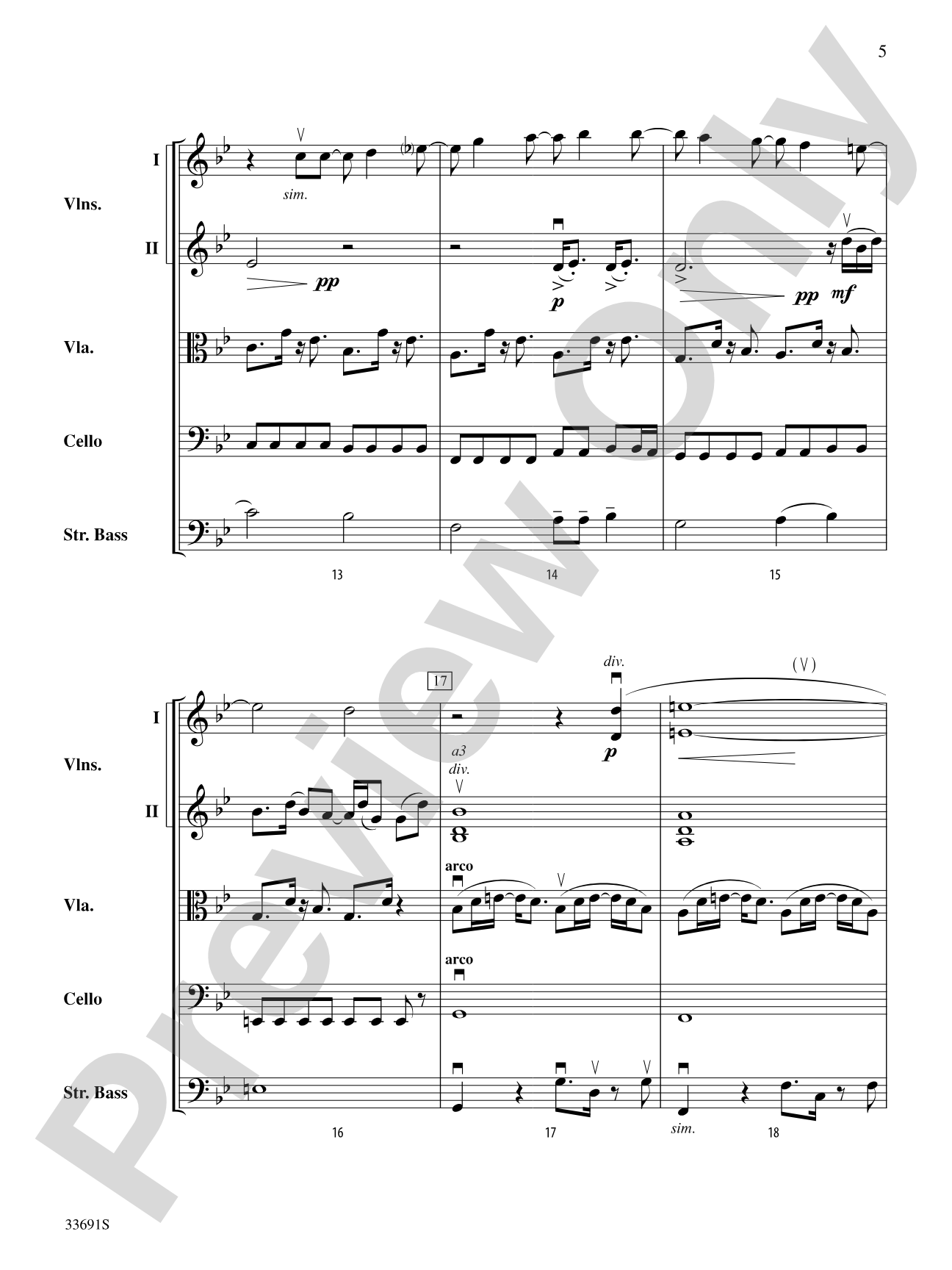 Paranoid Android (from OK Computer): String Orchestra Conductor Score & Parts