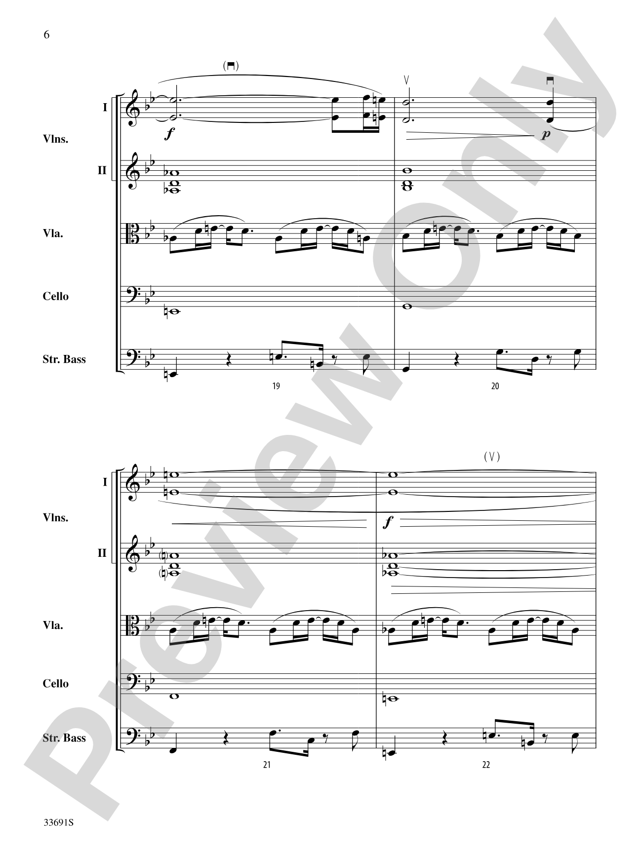 Paranoid Android (from OK Computer): String Orchestra Conductor Score & Parts