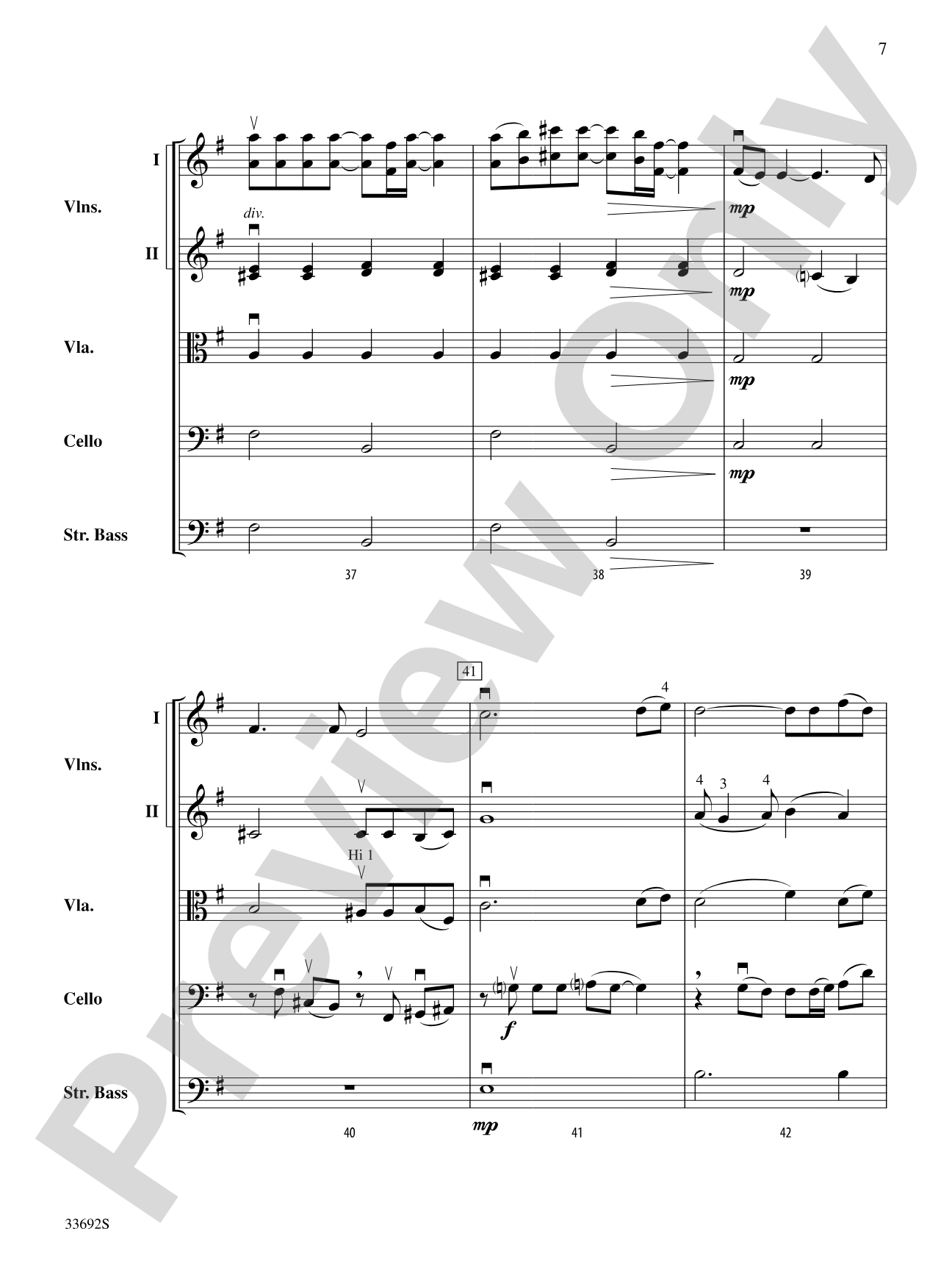 Out Here on My Own (from the motion picture Fame): String Orchestra Conductor Score & Parts