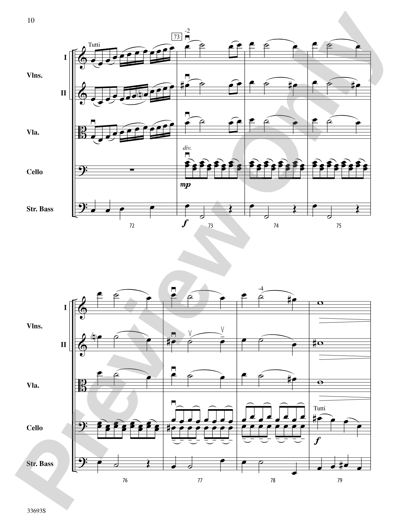 Someone to Watch Over Me: String Orchestra Conductor Score & Parts