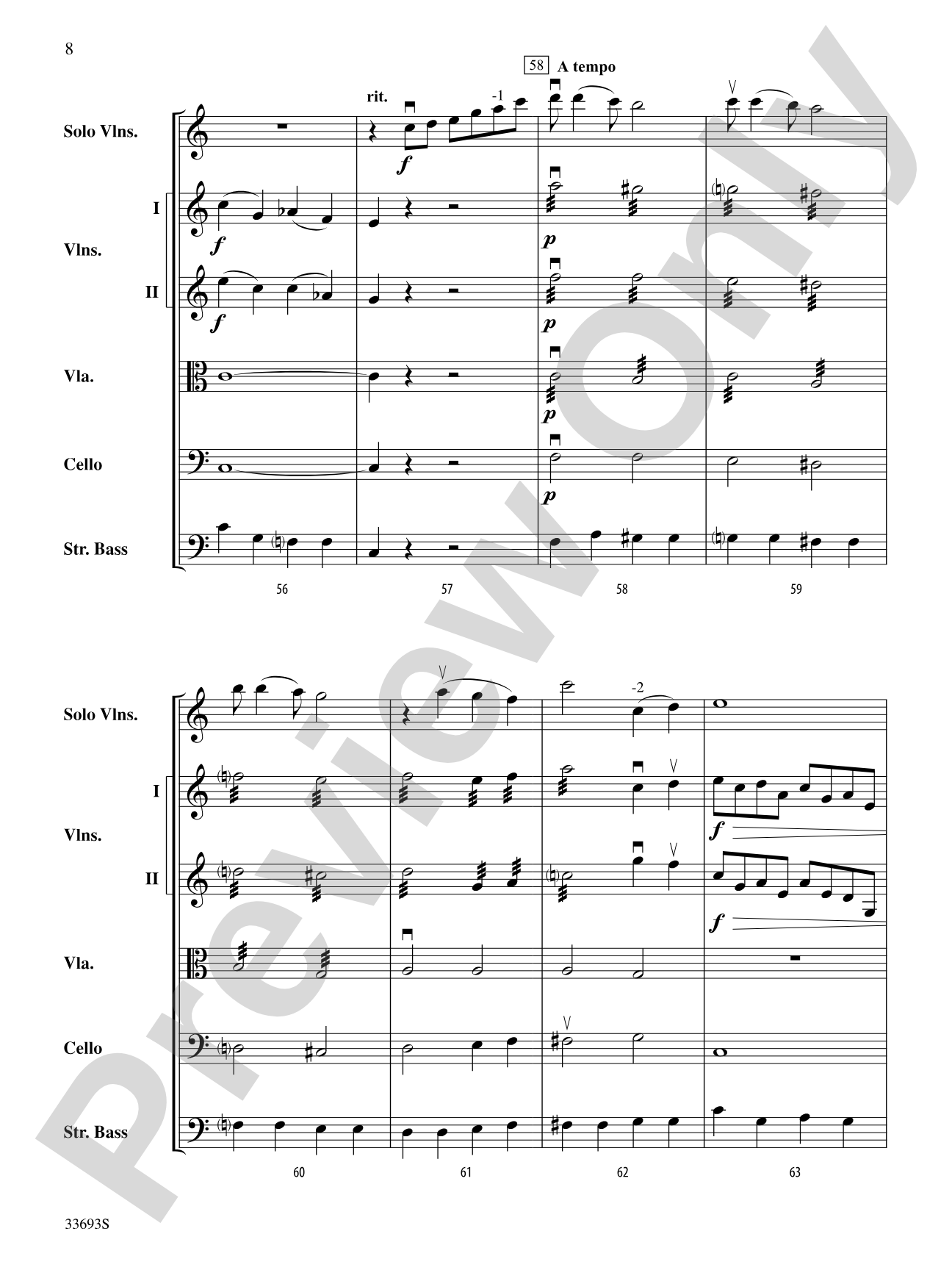 Someone to Watch Over Me: String Orchestra Conductor Score & Parts