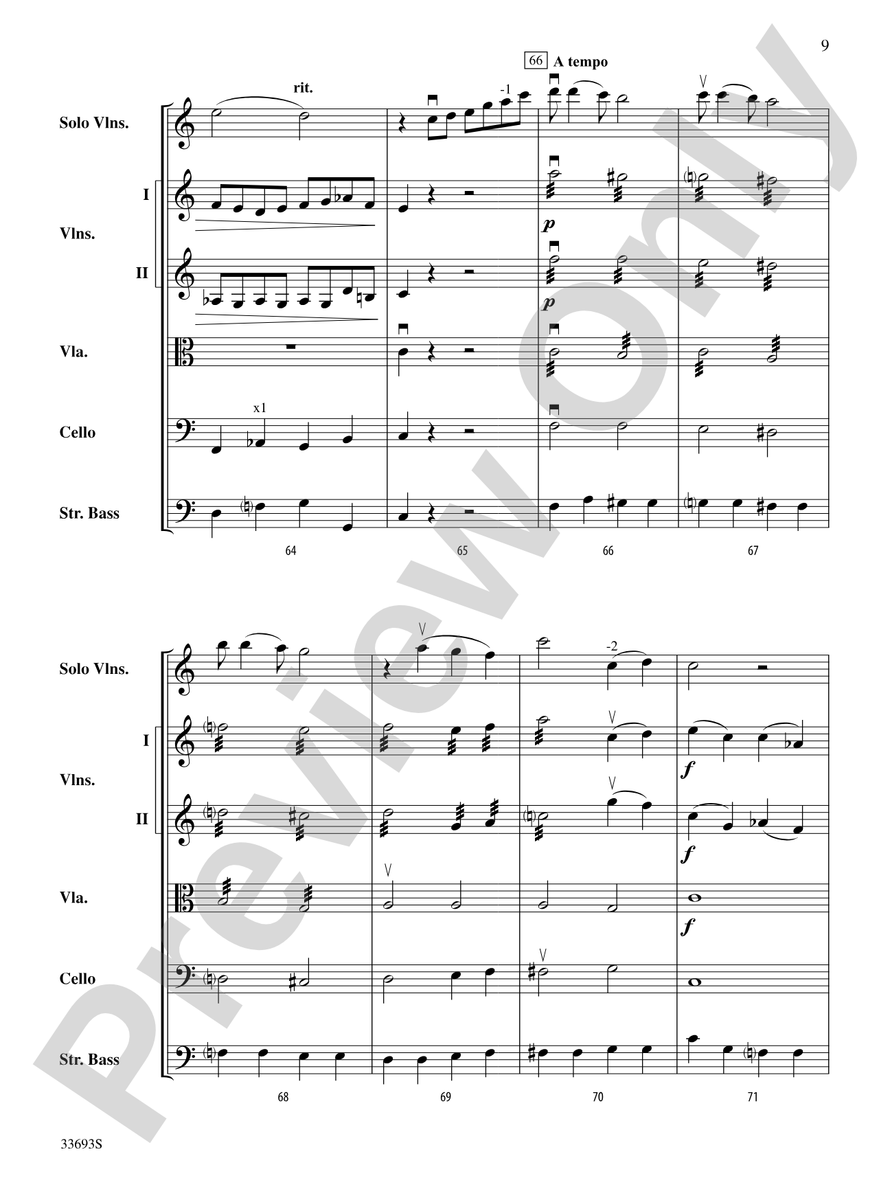 Someone to Watch Over Me: String Orchestra Conductor Score & Parts