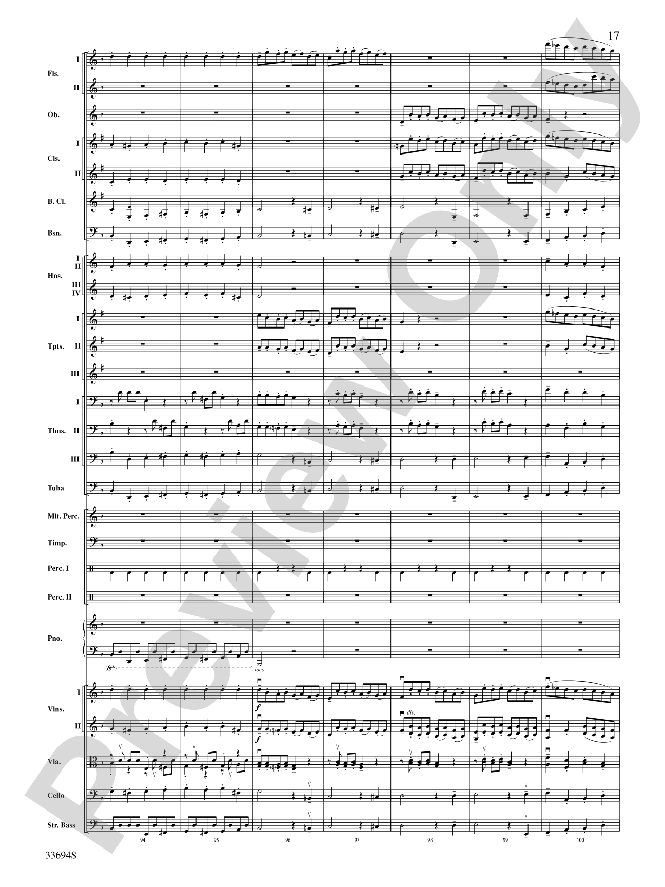 Toccata and Fugue in D Minor: Full Orchestra Conductor Score & Parts