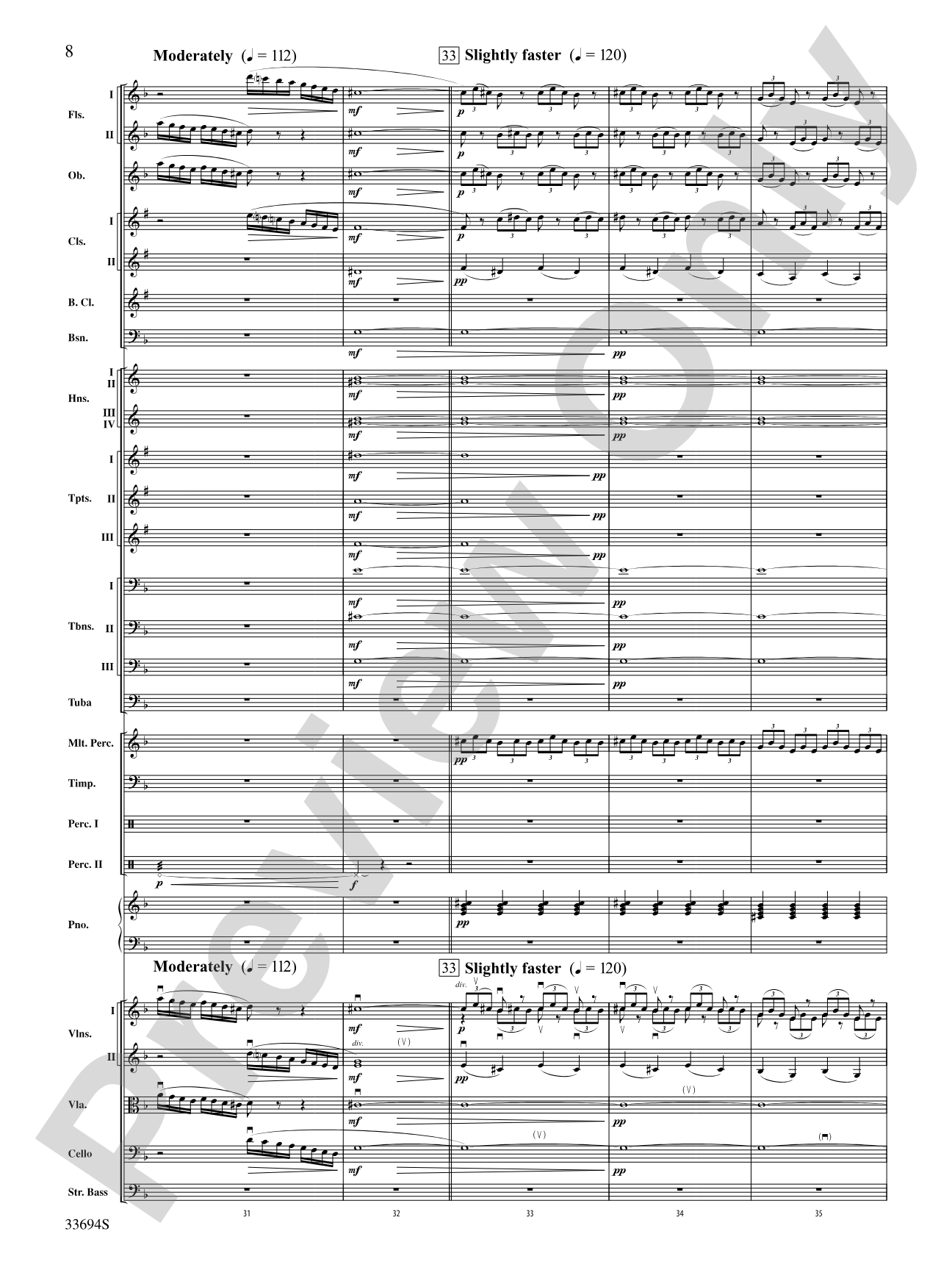 Toccata and Fugue in D Minor: Full Orchestra Conductor Score & Parts