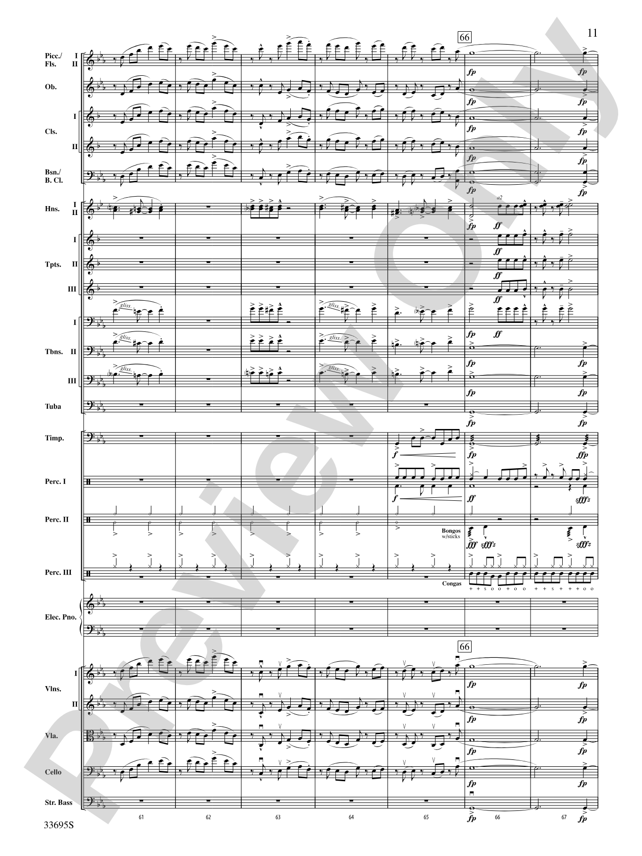 Danzas Cubanas: Full Orchestra Conductor Score & Parts