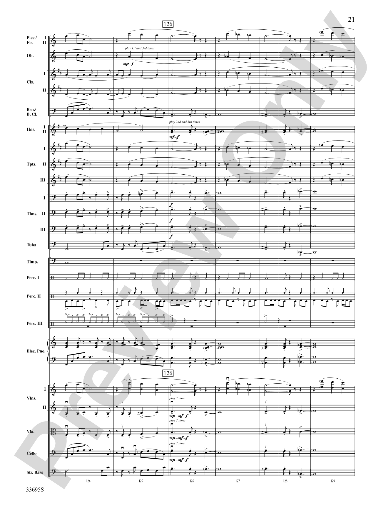 Danzas Cubanas: Full Orchestra Conductor Score & Parts